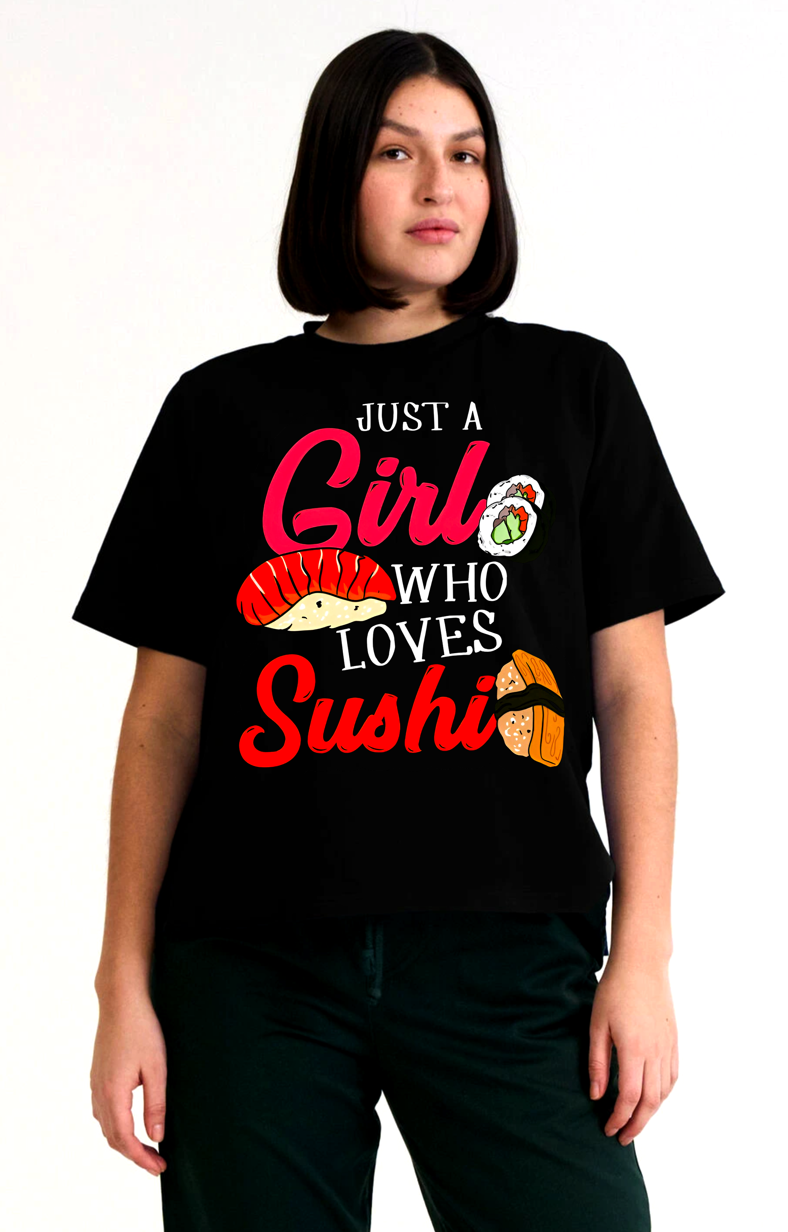 GIRLS SUSHI A3 CUSTOM SHIRT