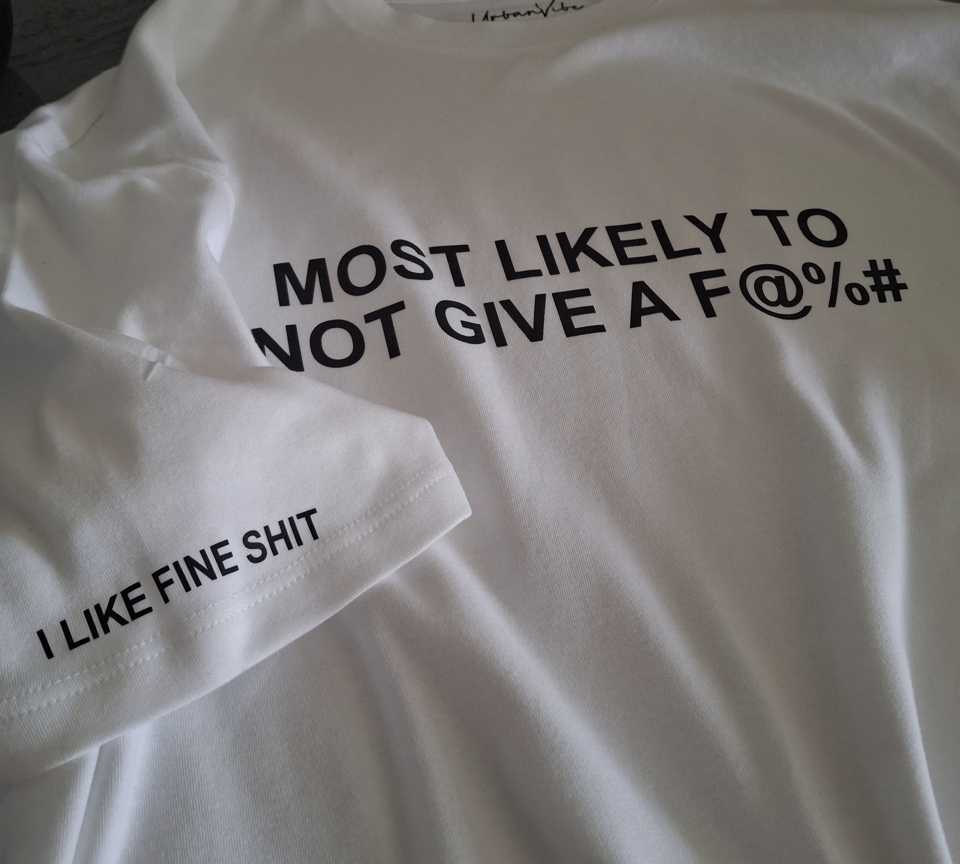 Statement White T-Shirt HEAVY COTTON