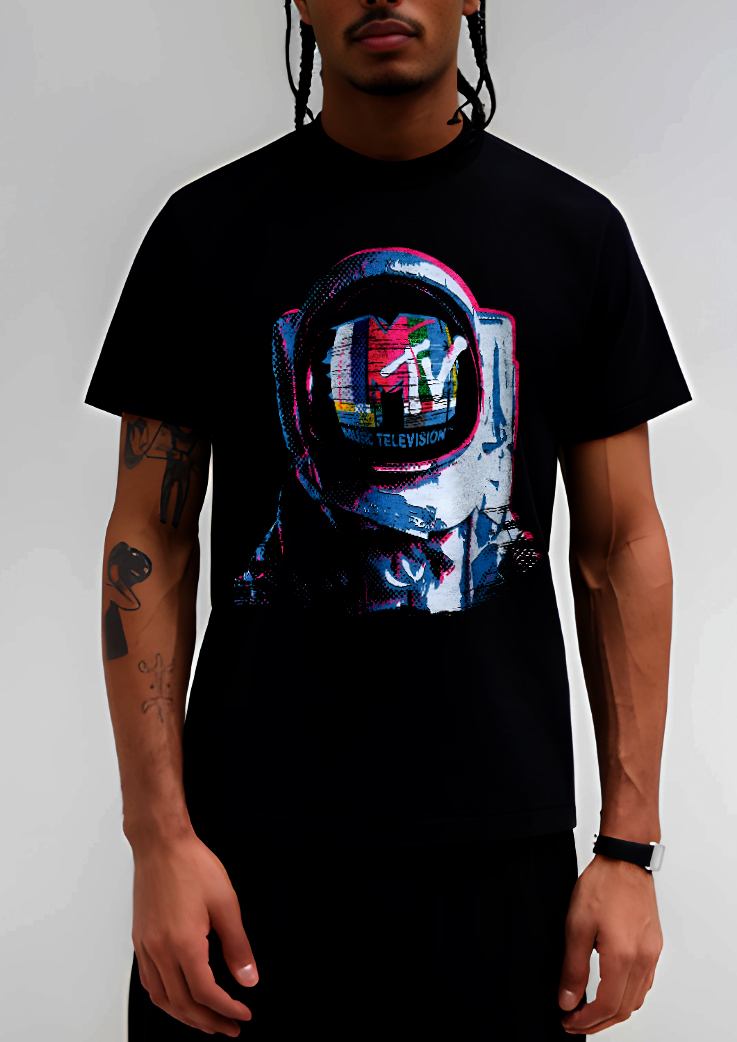 MTV Astronaut Graphic T-Shirt