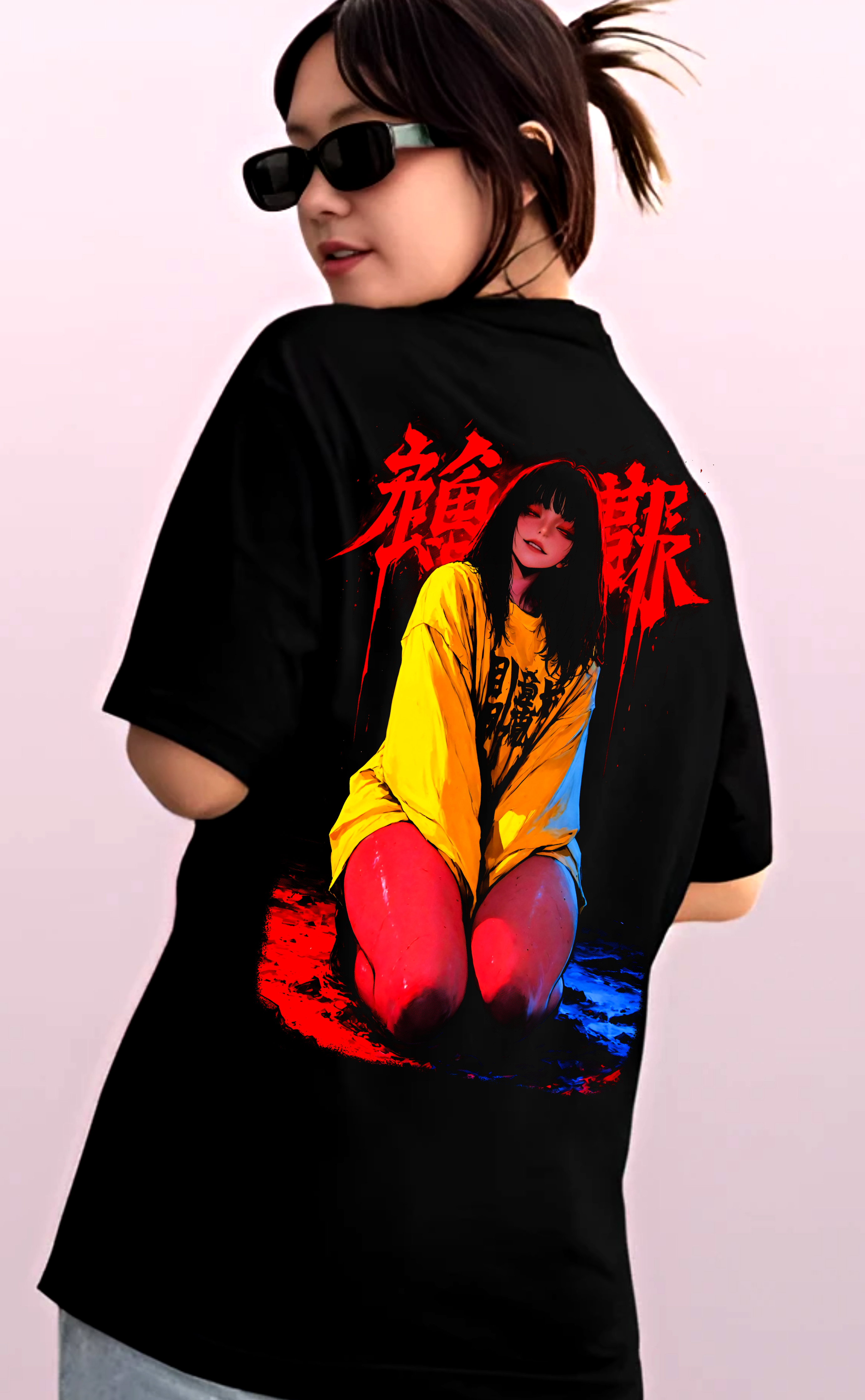 ANIME Oversized Streetwear T-Shirt