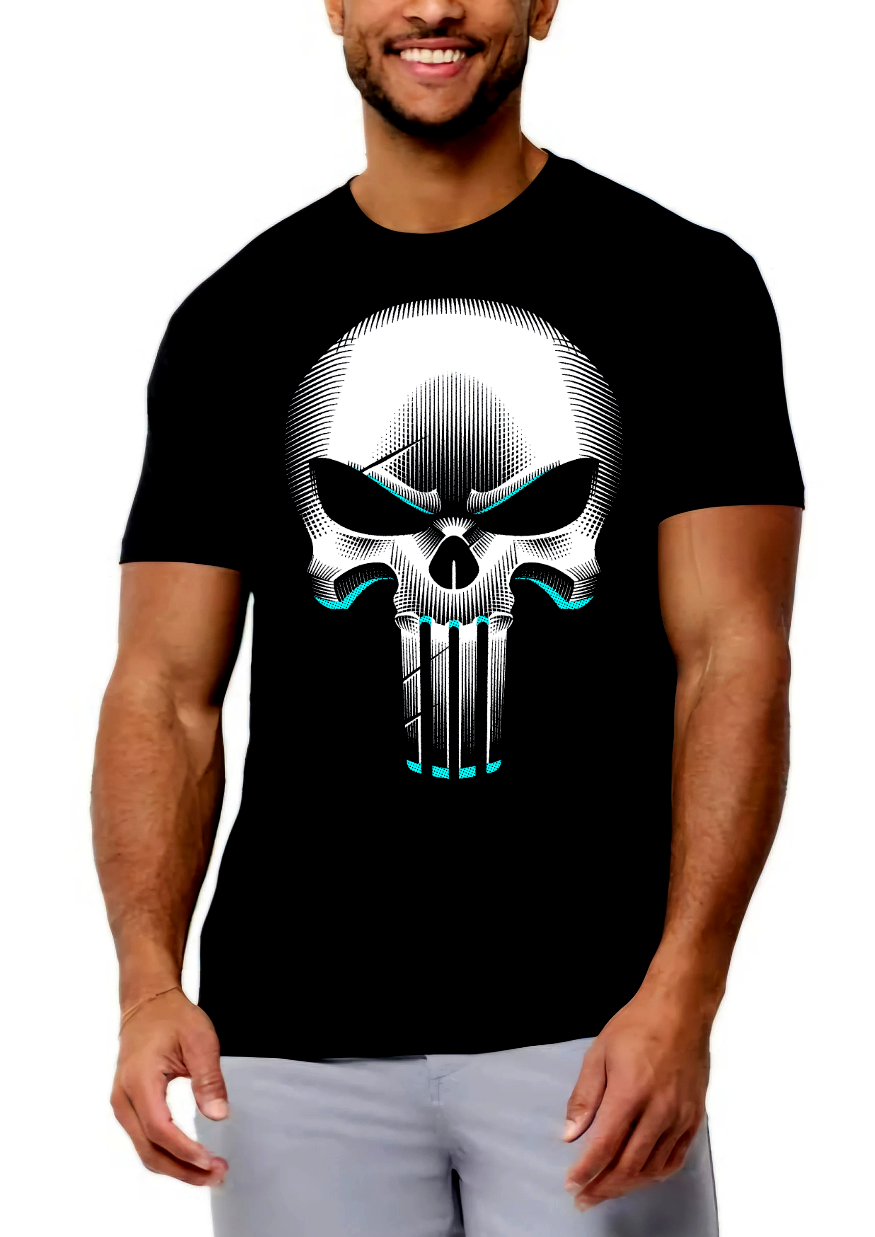 "THE PUNISHER" BLACK SHIRT