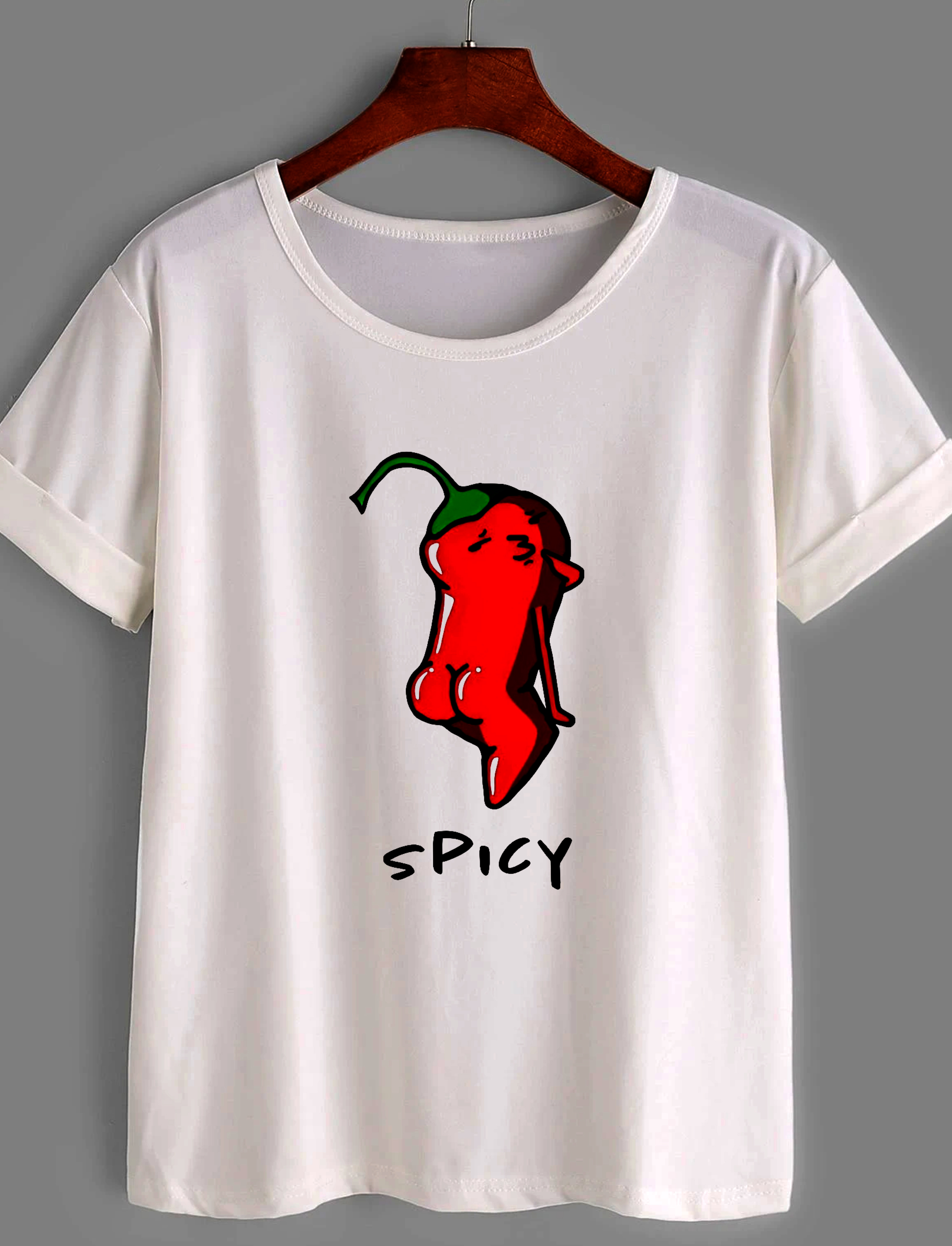 Spicy Pepper Graphic FEMALE T-shirt