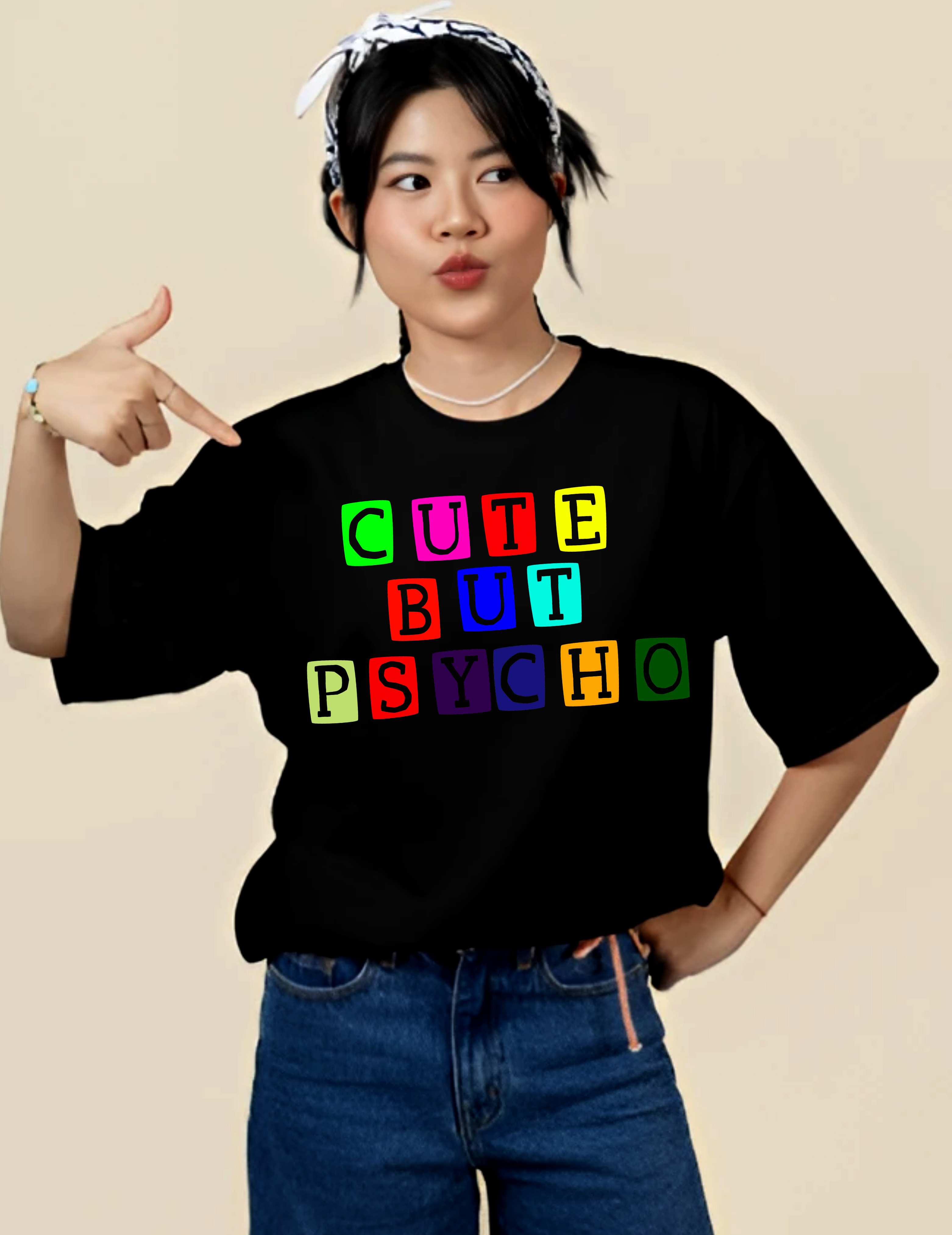Cute But Psycho Graphic T-Shirt