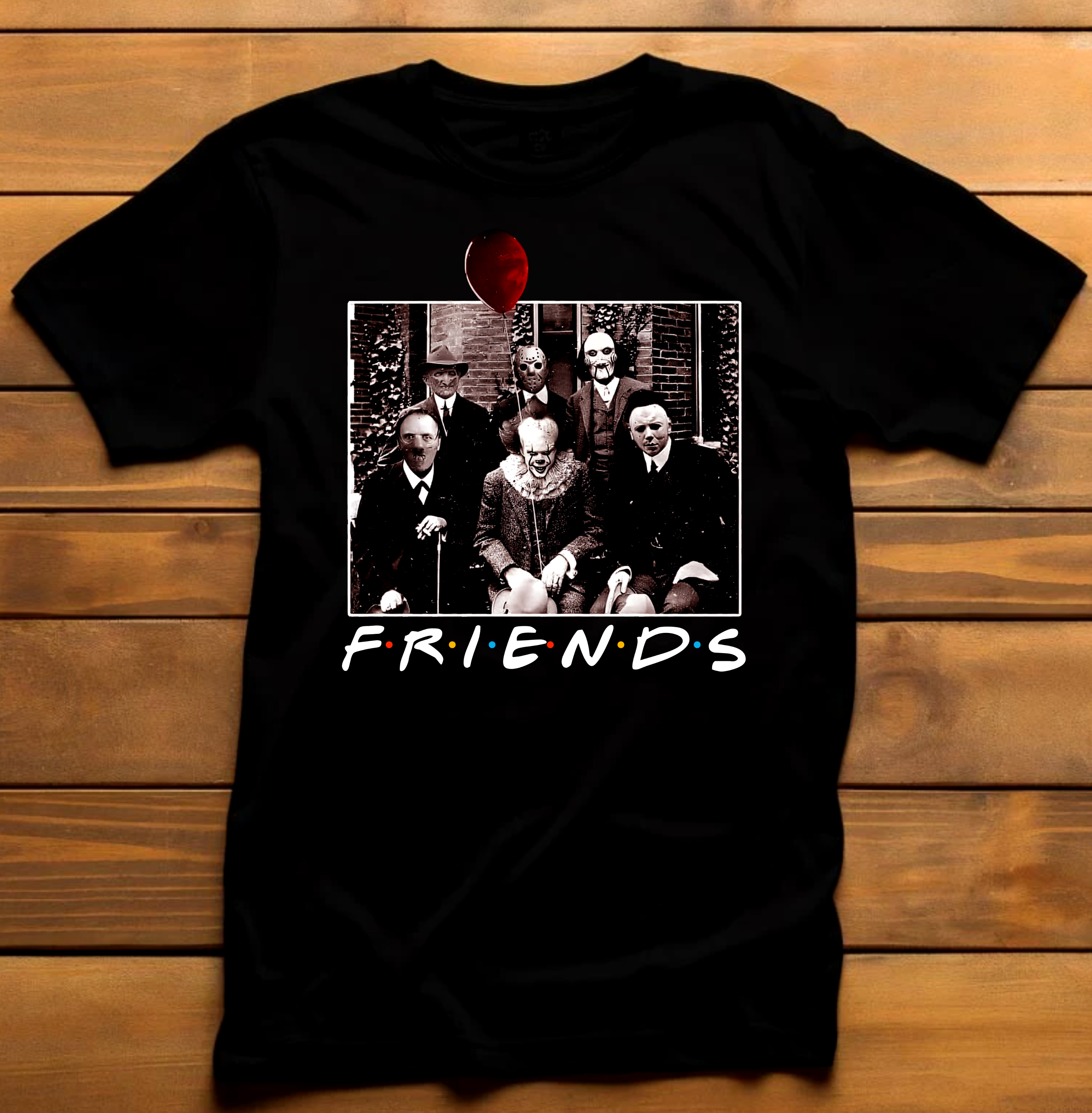 HORROR Friends Graphic T-Shirt