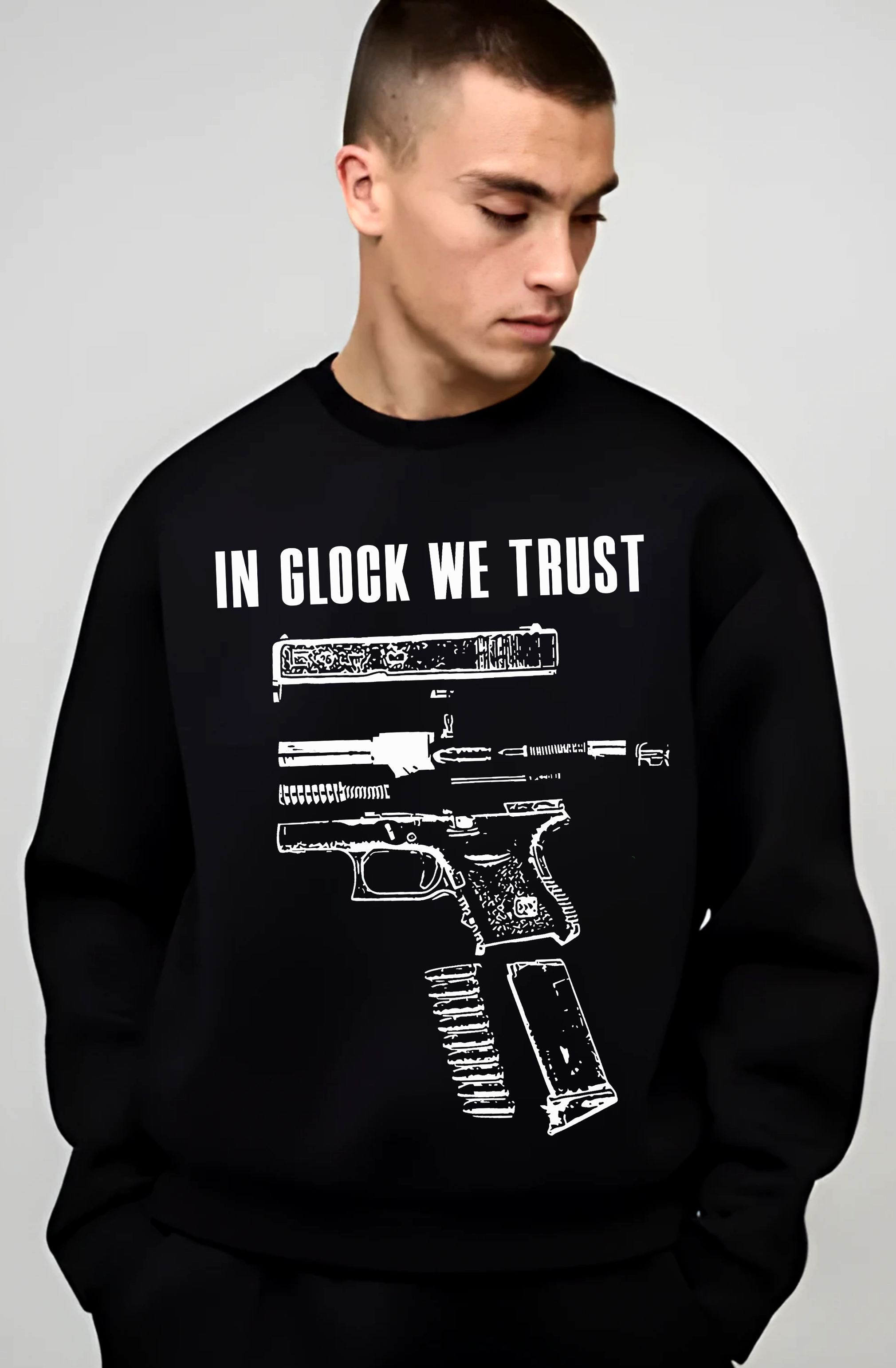 In Glock We Trust Sweatshirt