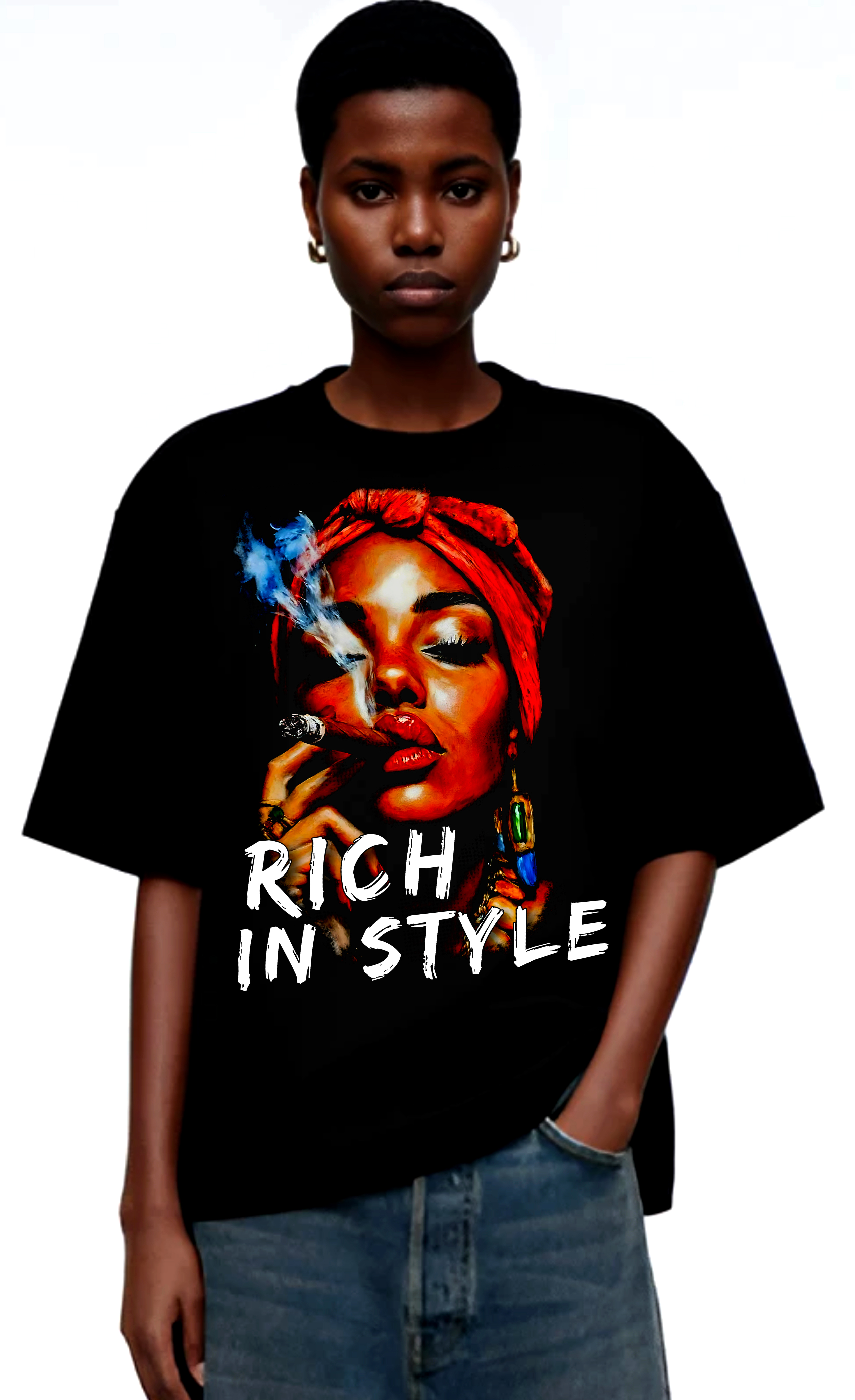 Rich In Style Graphic T-shirt