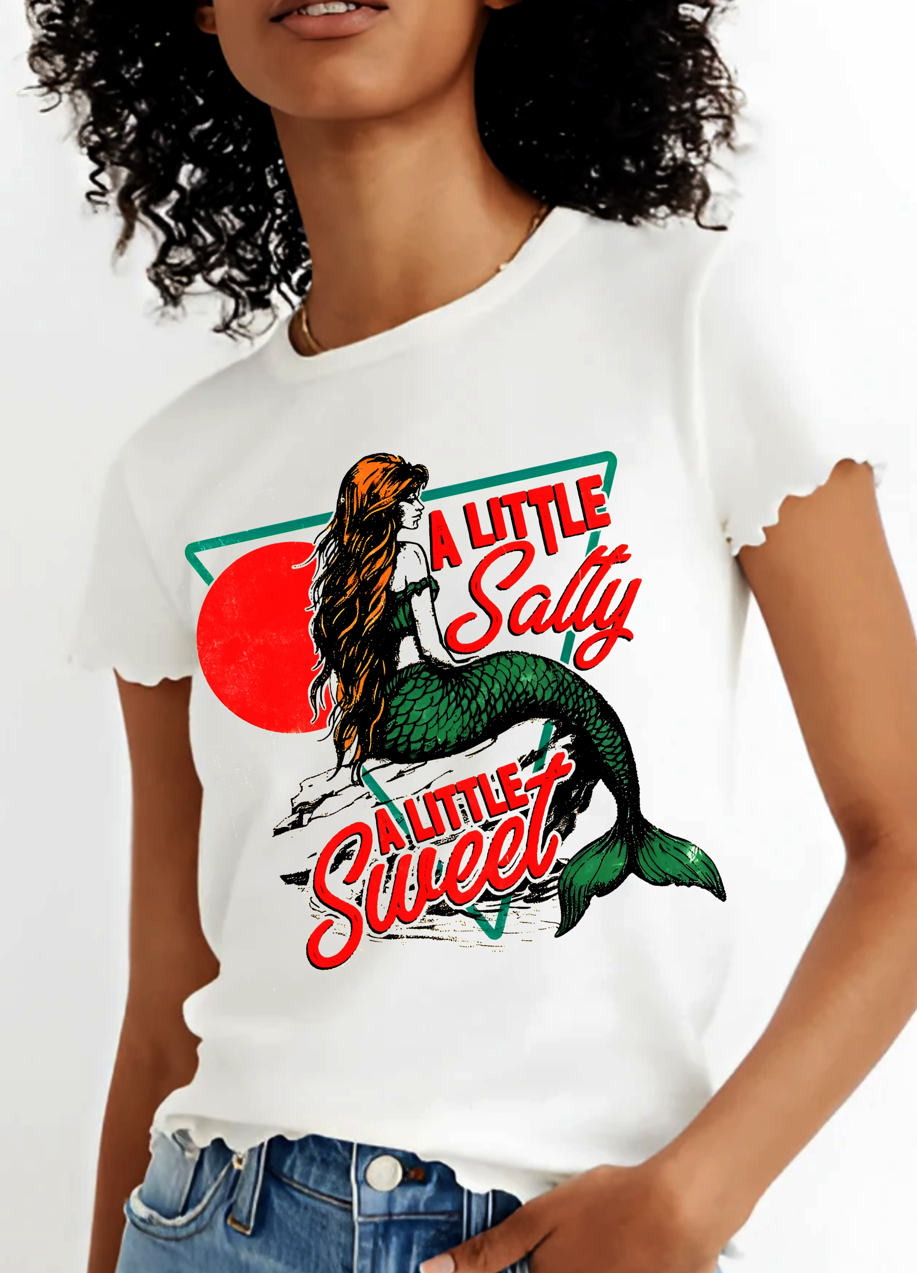 Mermaid Graphic T-Shirt