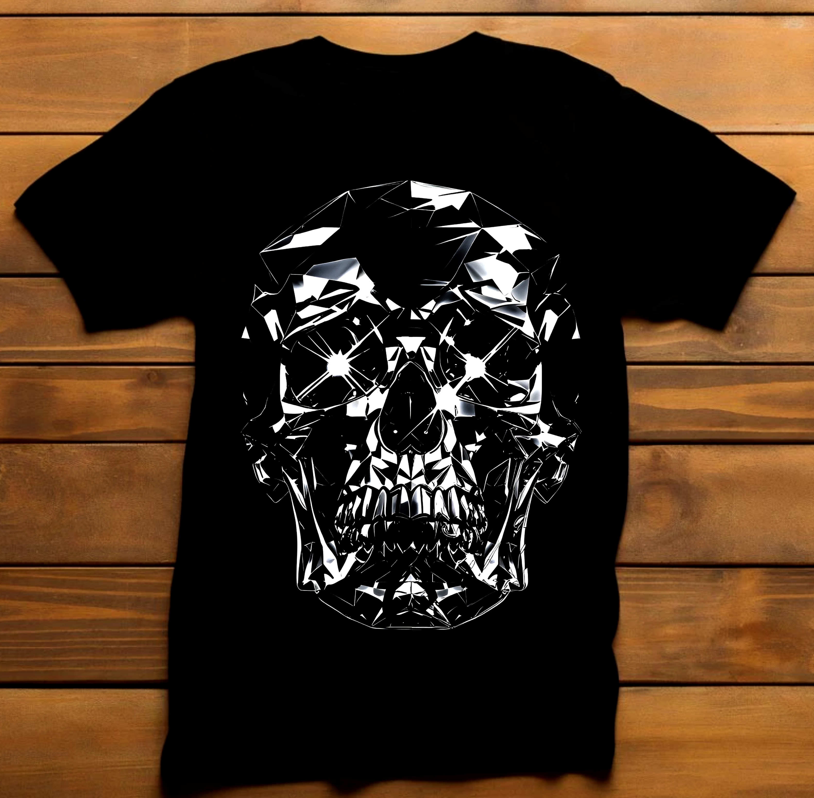 Geometric Skull T-Shirt