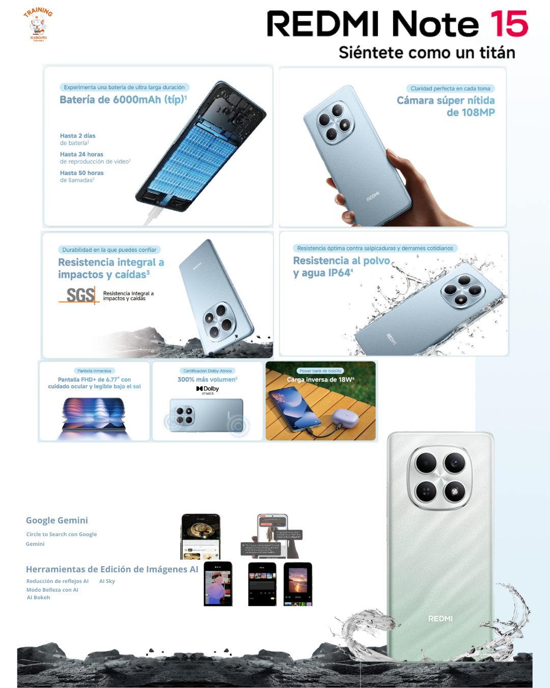 REDMI NOTE 15G 512 Y 8 RAM