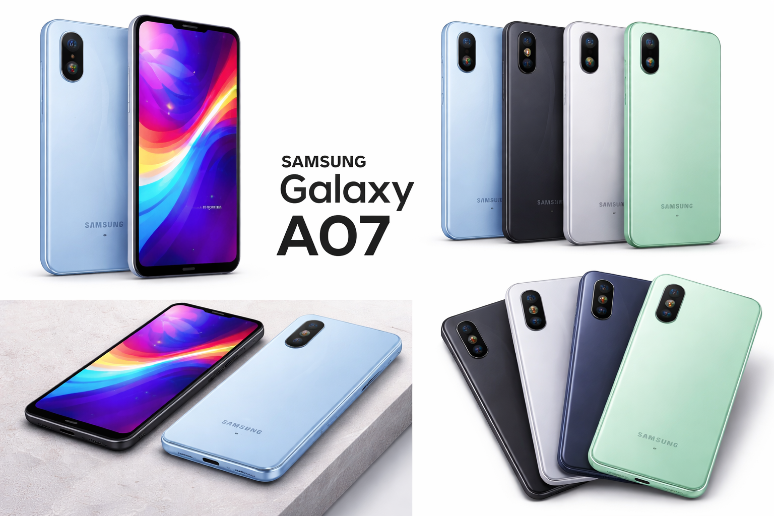 Samsung Galaxy A07 4 RAM Y ALAMCENAMIENTO 128