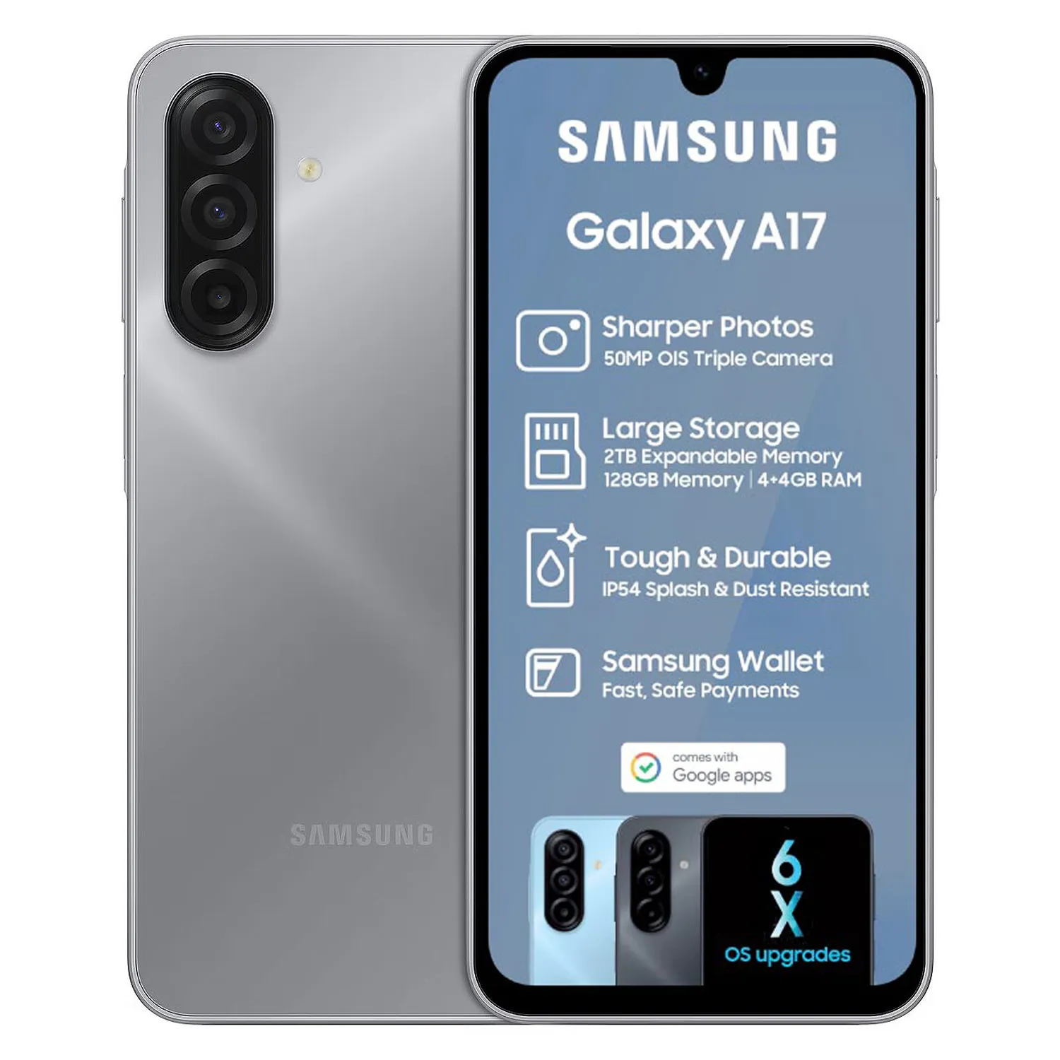 SAMSUMG GALAXY A17 4G 256 Y 8RAM