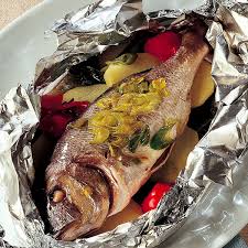 Baked Whole Fish in Foil