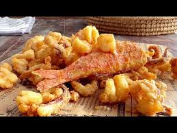 Crispy Fried Fish and Shrimp Platter