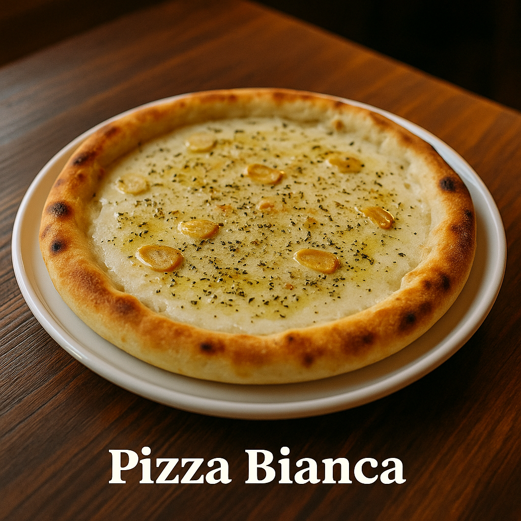 Béchamel sauce, olive oil, garlic, oregano