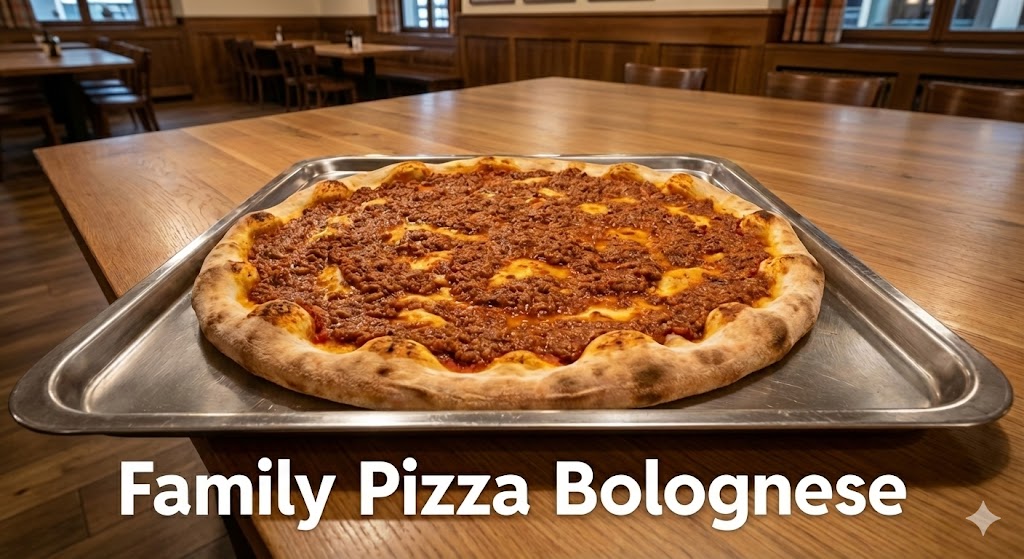 Family Pizza Bolognese