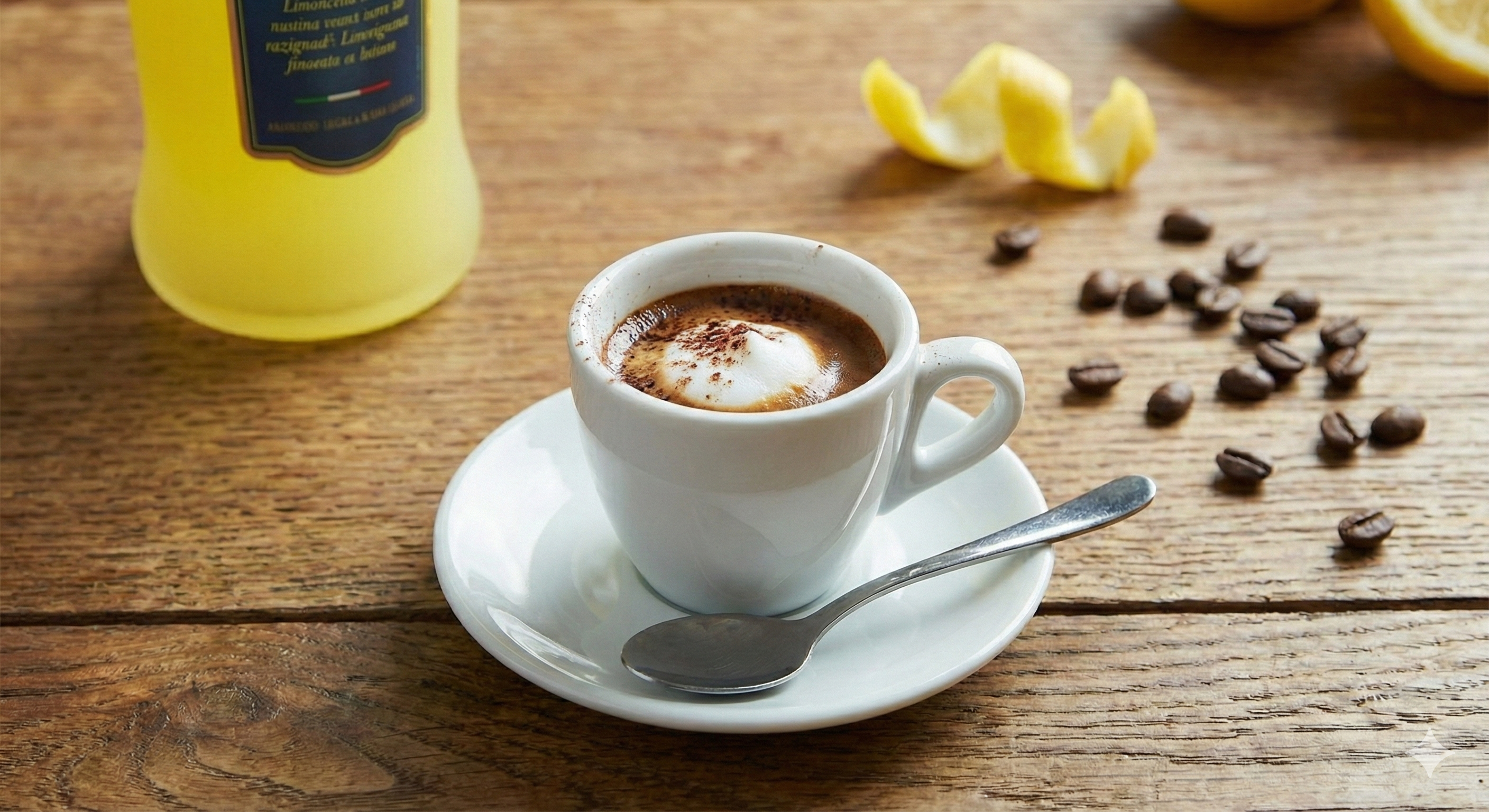 Italian espresso with little milk