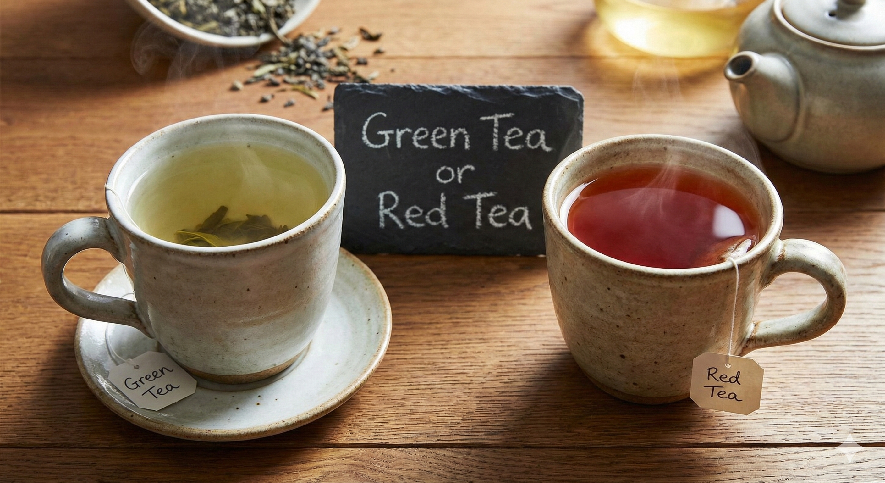 Green Tea or Red Tea