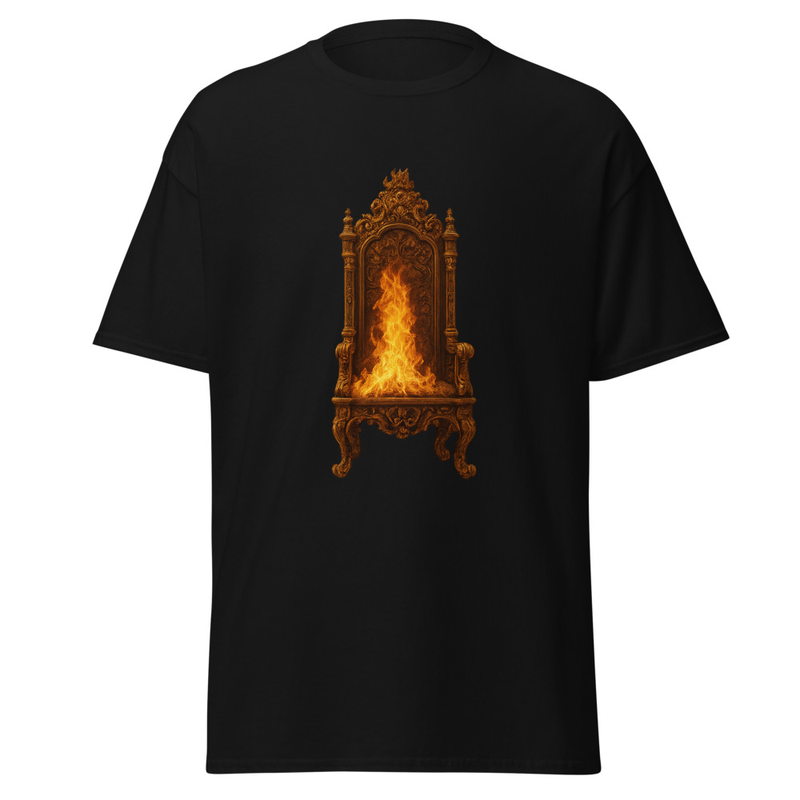 T-shirt Trône en feu