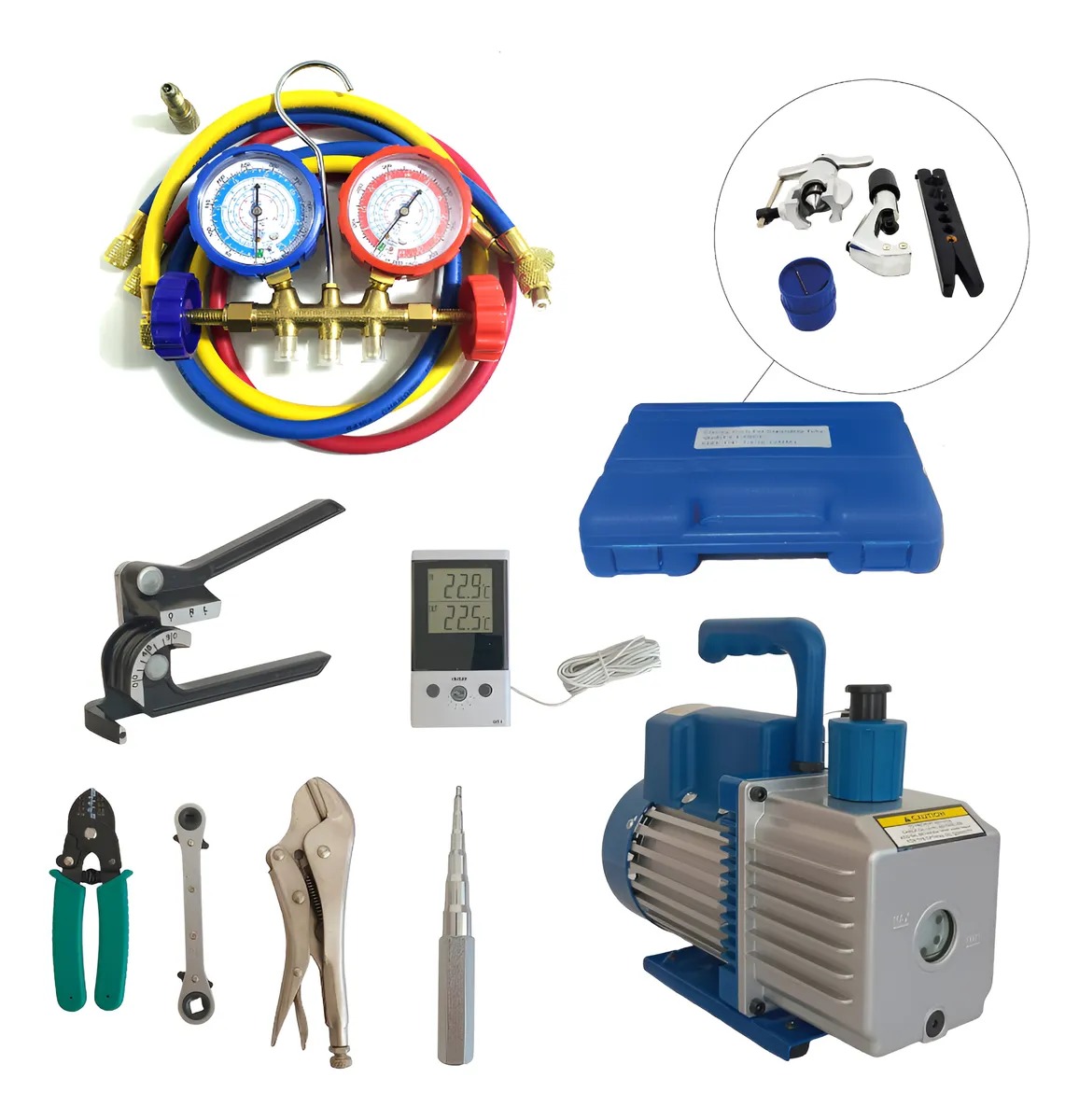 Kit de herramientas para refrigeración