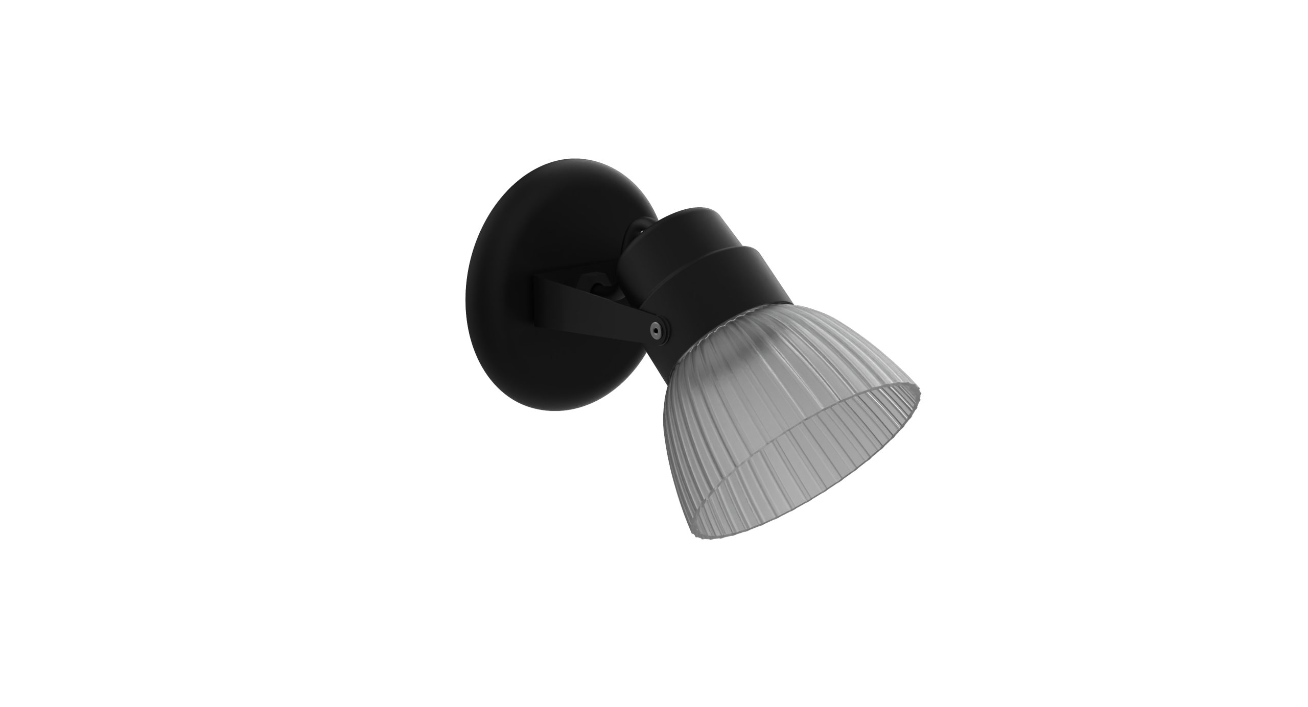 Punto de Luz Prisma: Foco de Pared