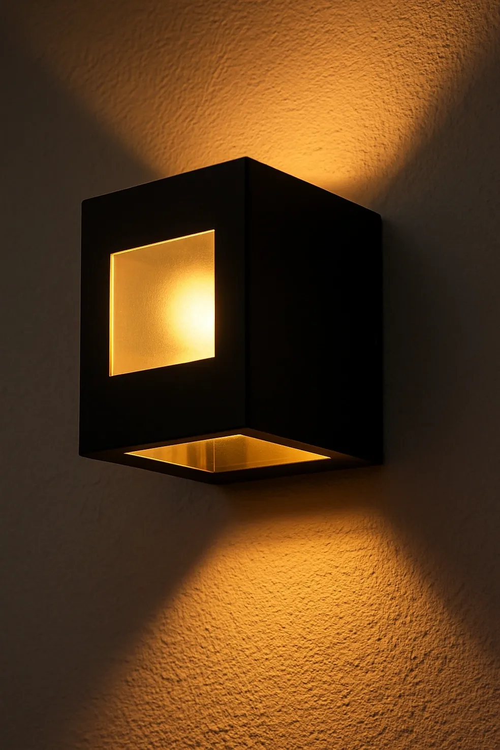 Aplique Exterior Cube Bidireccional con Visor