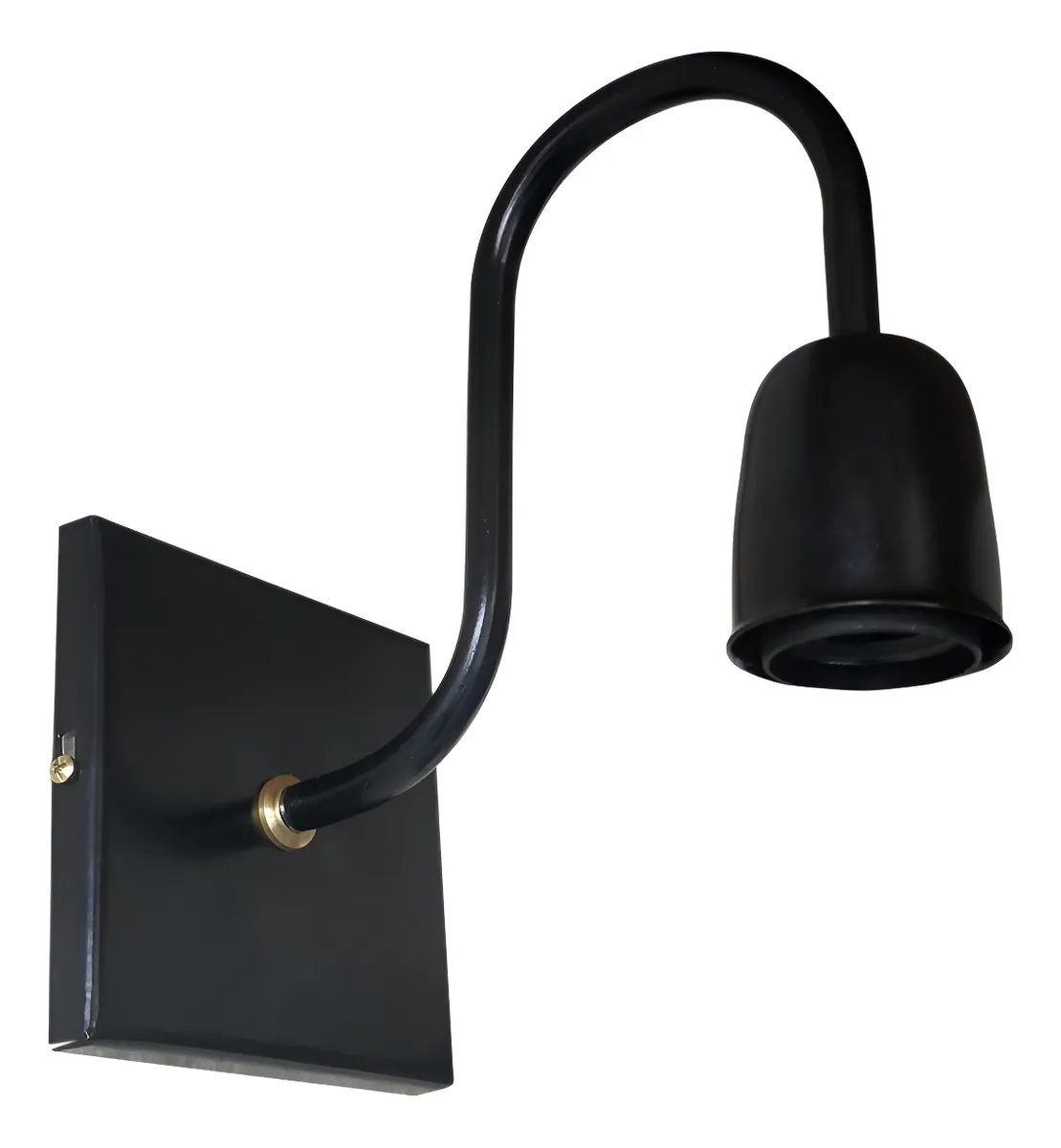 Aplique de Pared con Brazo y Capuchón