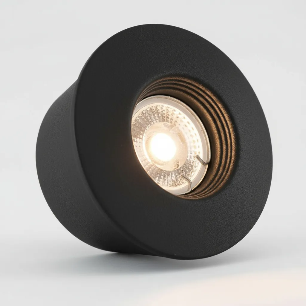 Spot Semi-Embutido Redondo - Ø 10 cm