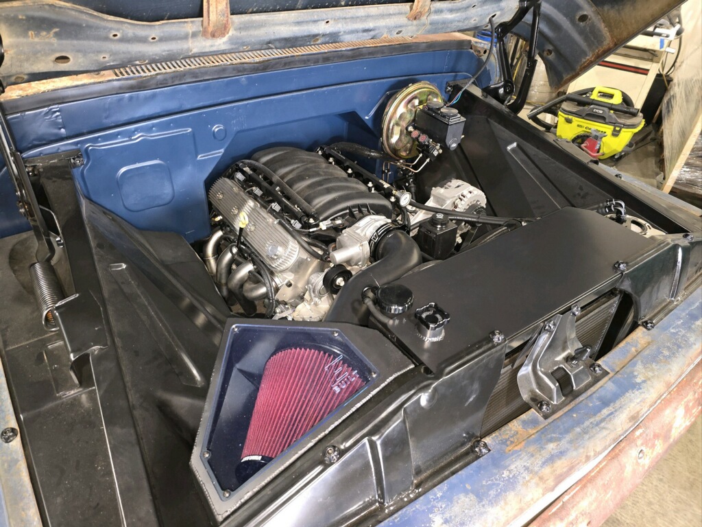 E Built Air intake box designed for 60-66 models. 