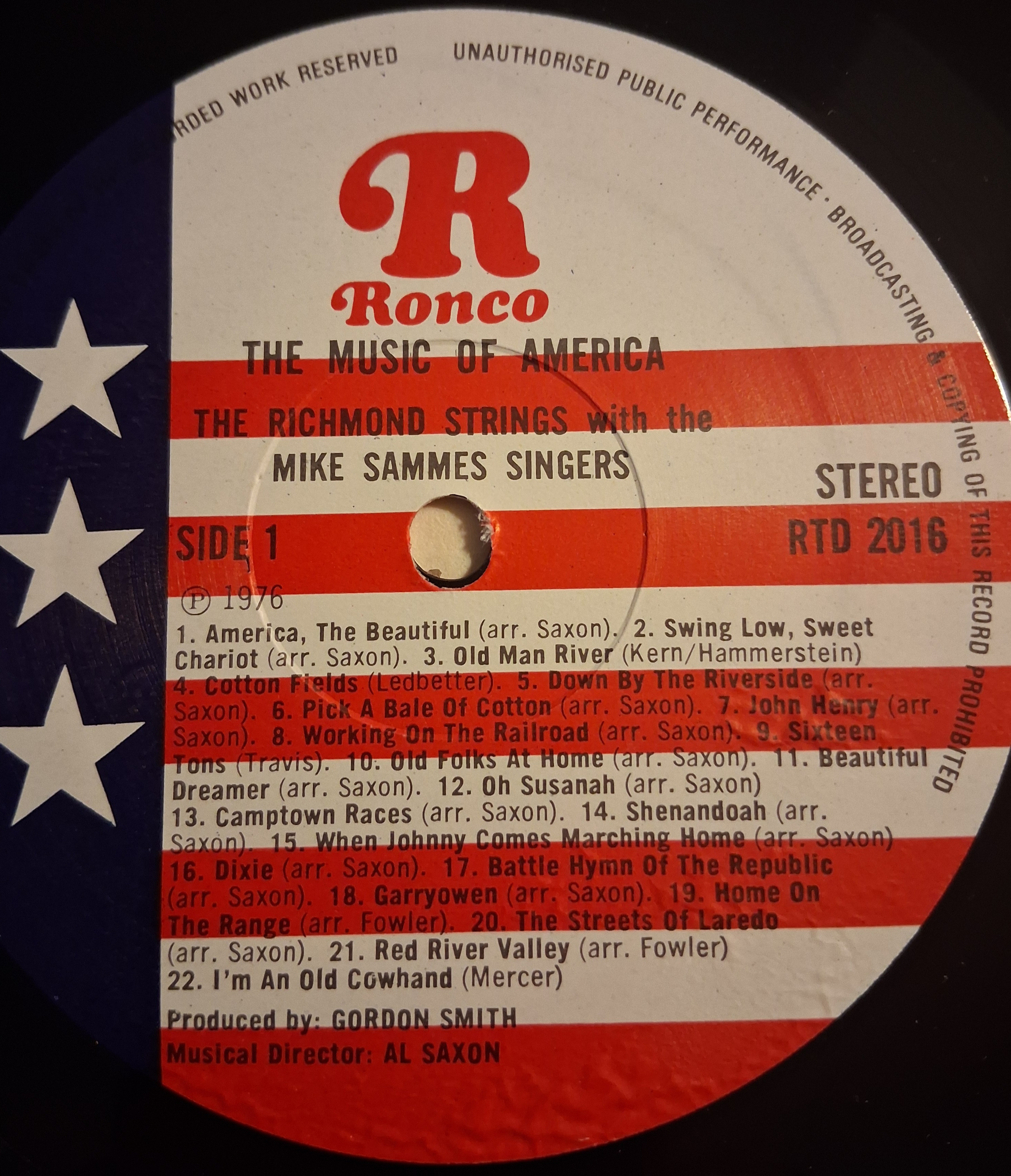 The Music of America - 1776  to 1976 - Memories and Songs