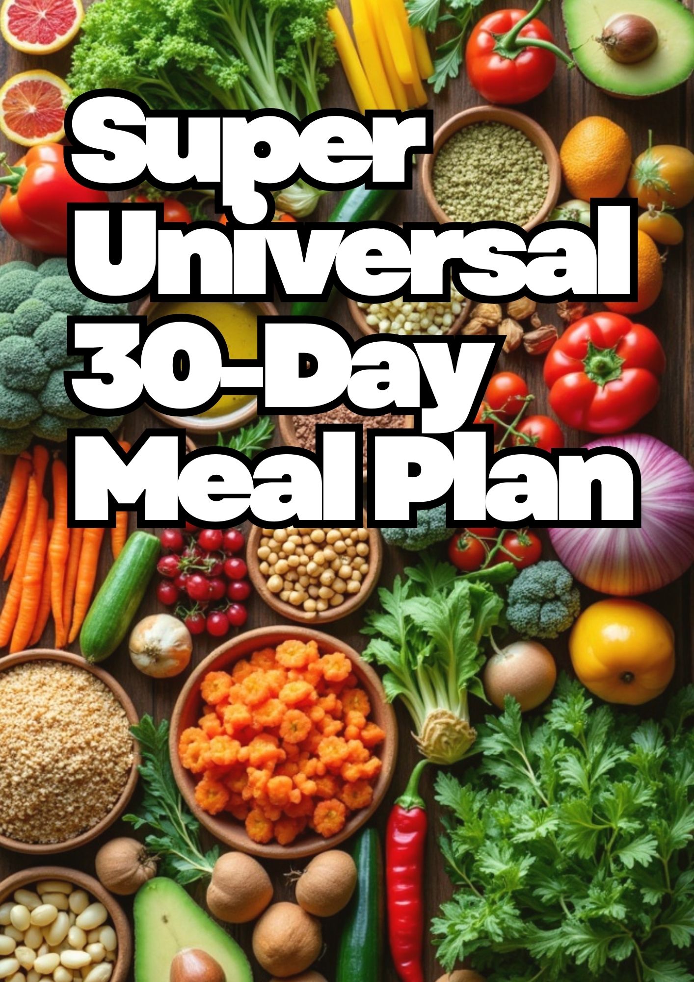 SUPER UNIVERSAL 30 DAY MEAL PLAN