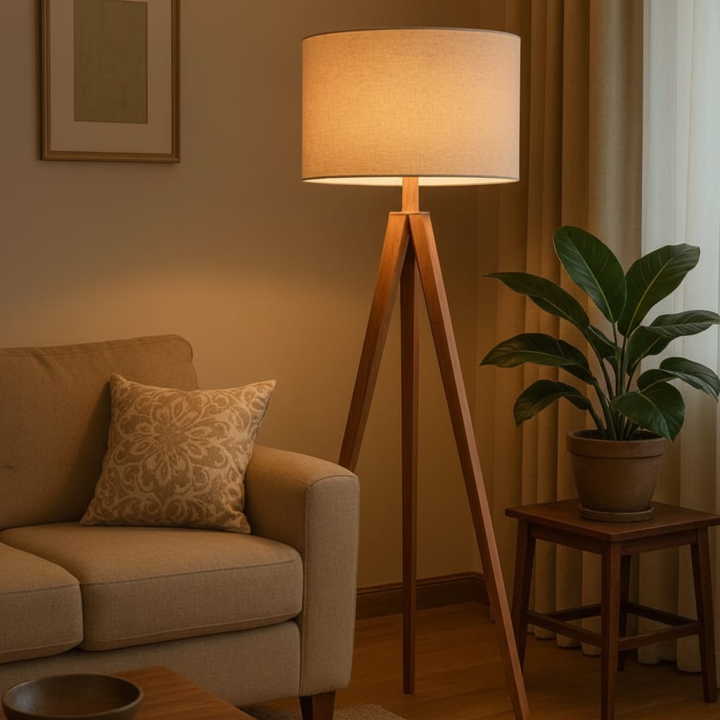 Abajur de chão moderno