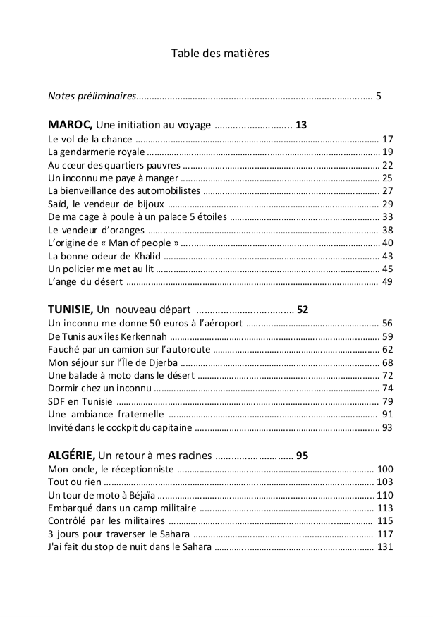 À LA RENCONTRE DE L'HUMANITÉ : Voyager pour renaître.