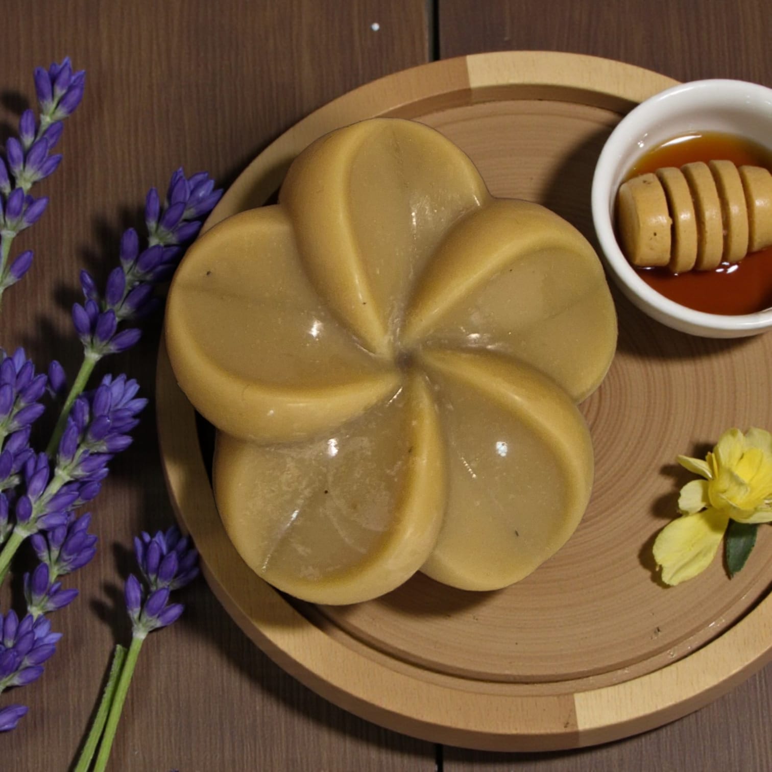 Jabón Lavanda, miel y sabila