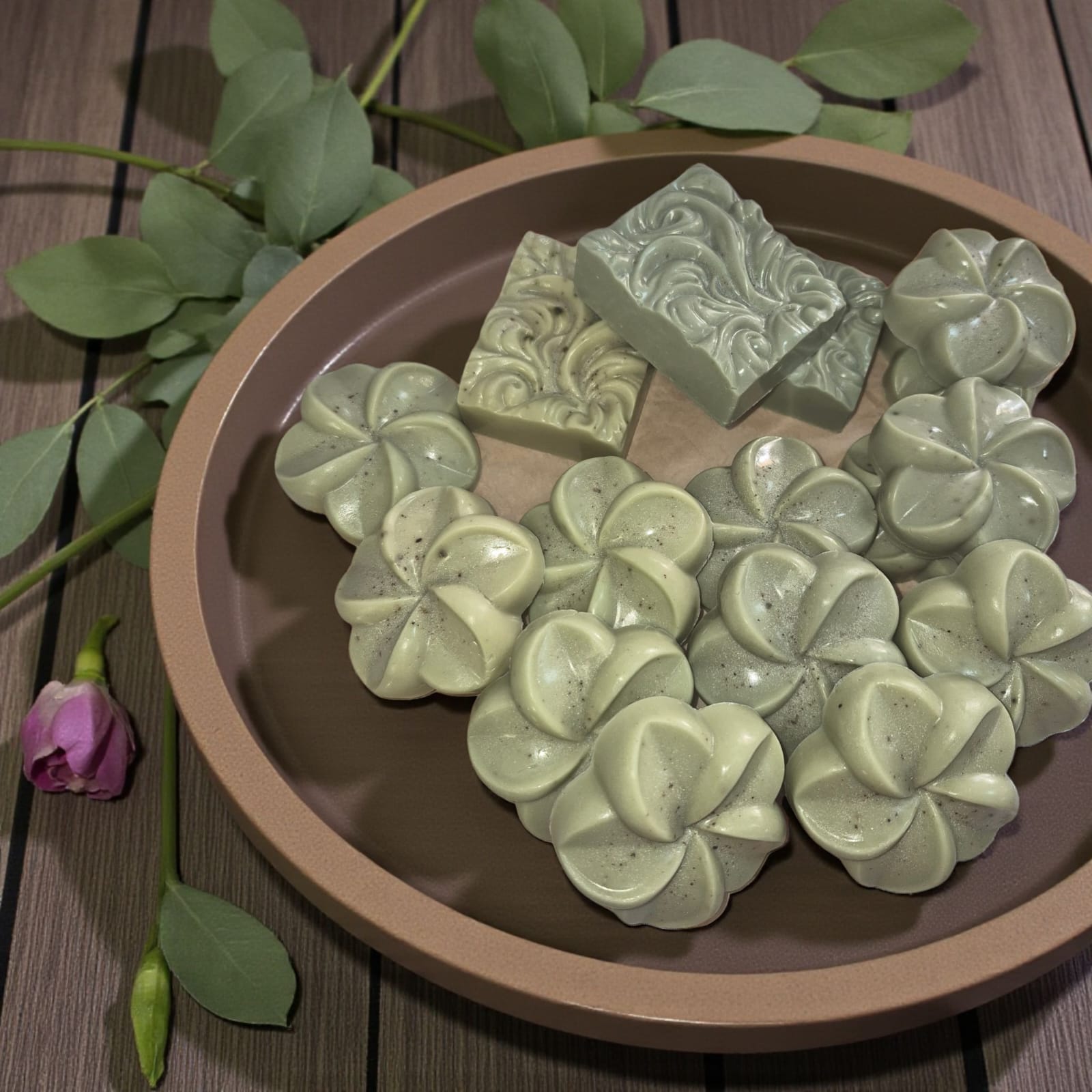 Jabón de Matcha con Lemongrass y sábila