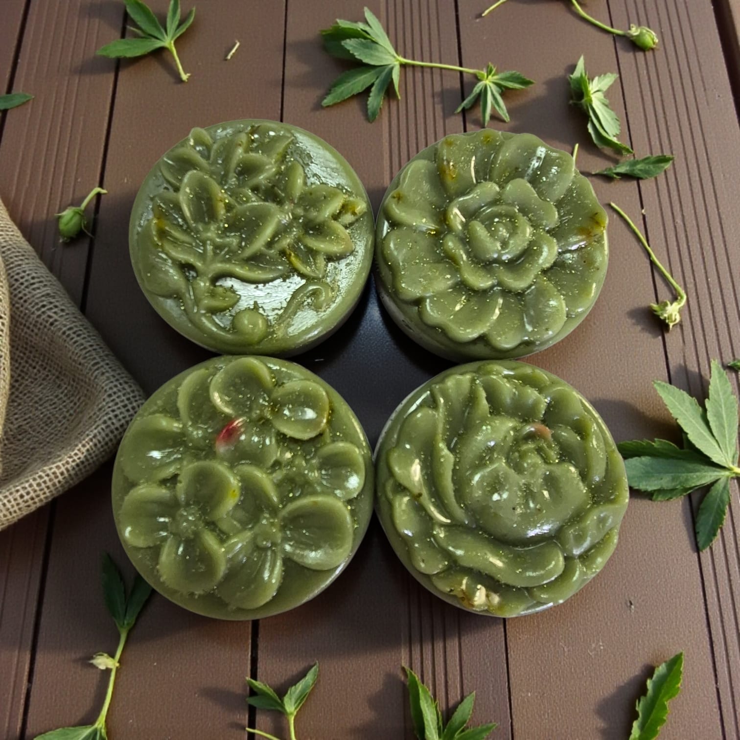 Jabón Calmante Floral de Miel