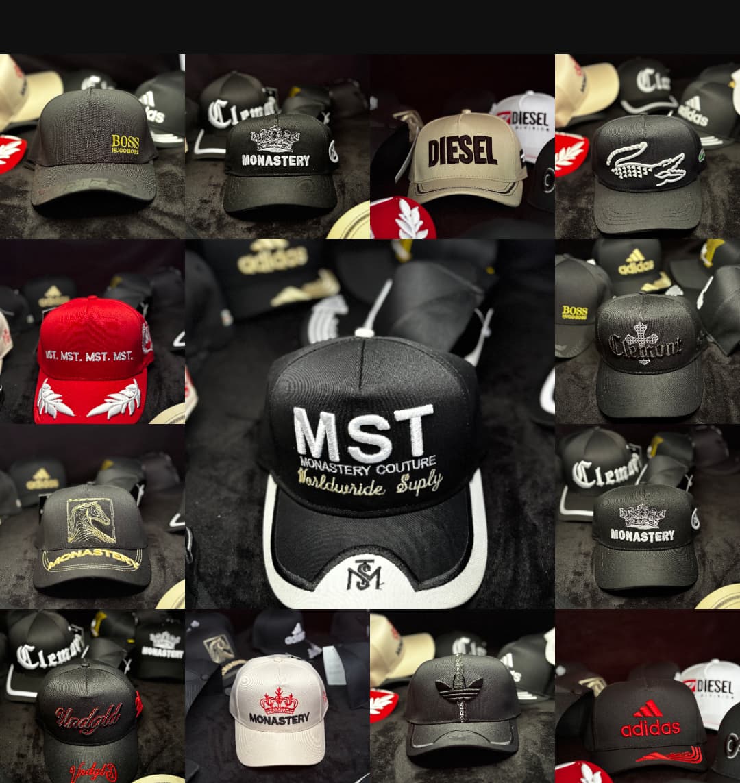 Gorras de marca variadas
