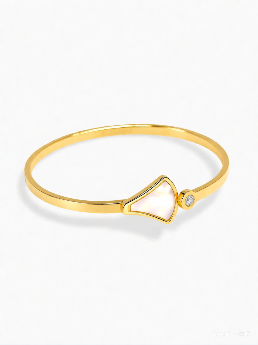 Gold Plated Bangle Bracelet