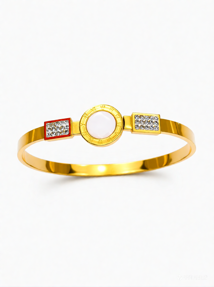 Elegant Gold-Plated Bracelet