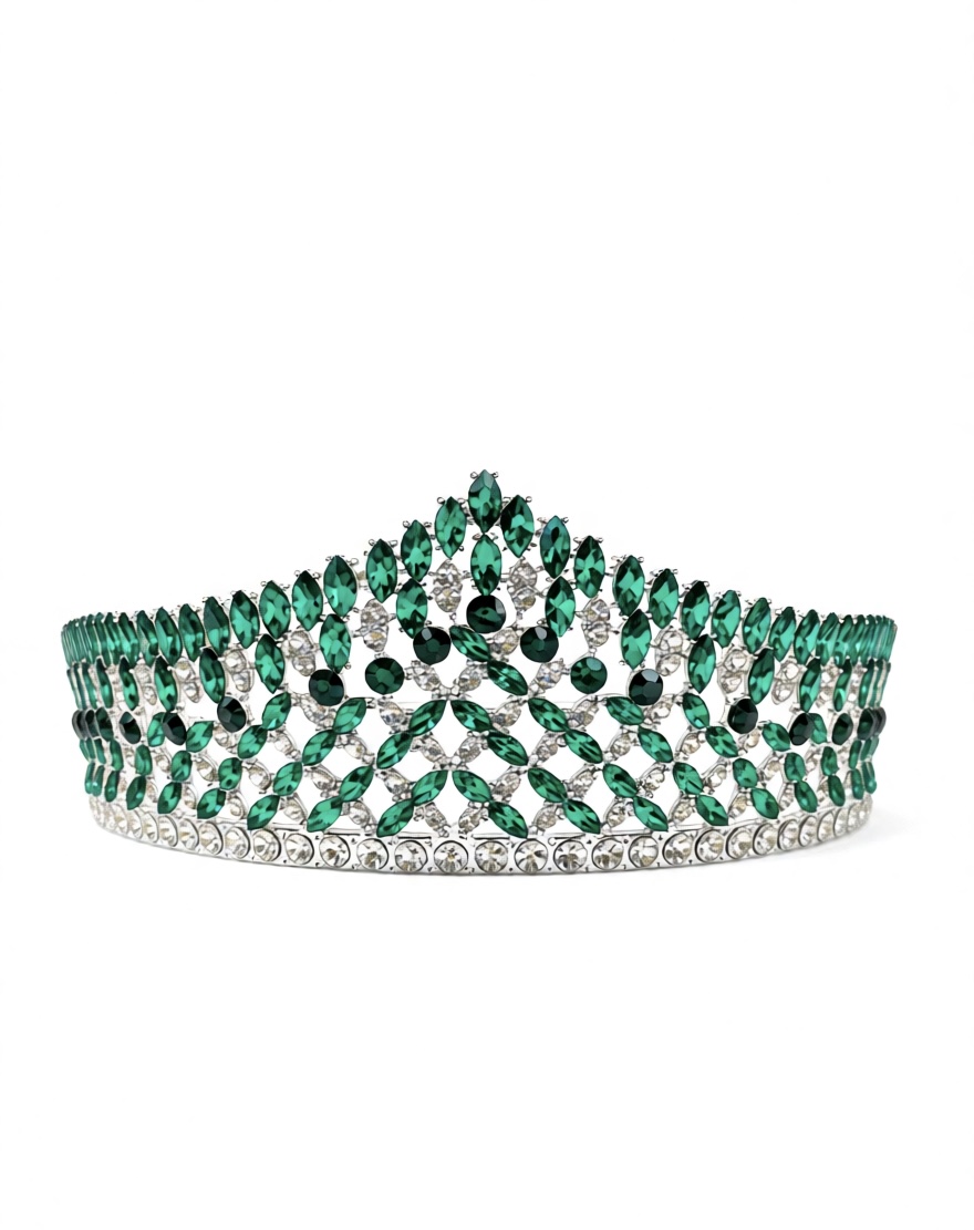 Emerald & Diamond Tiara