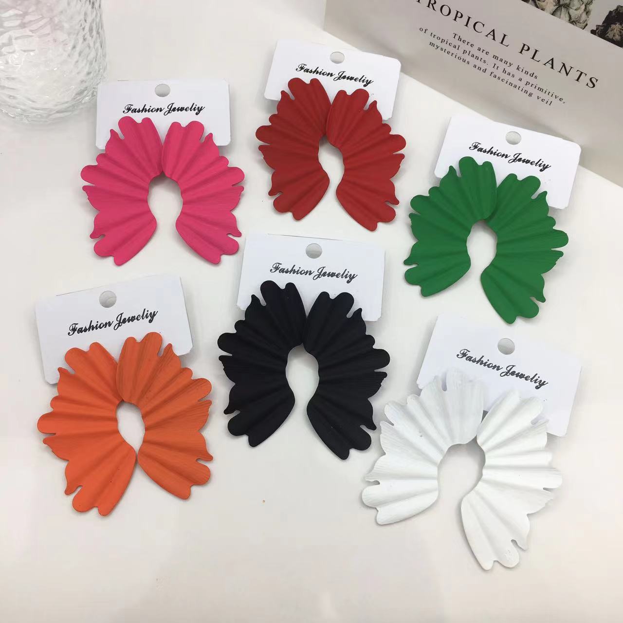 Colorful Geometric Earrings