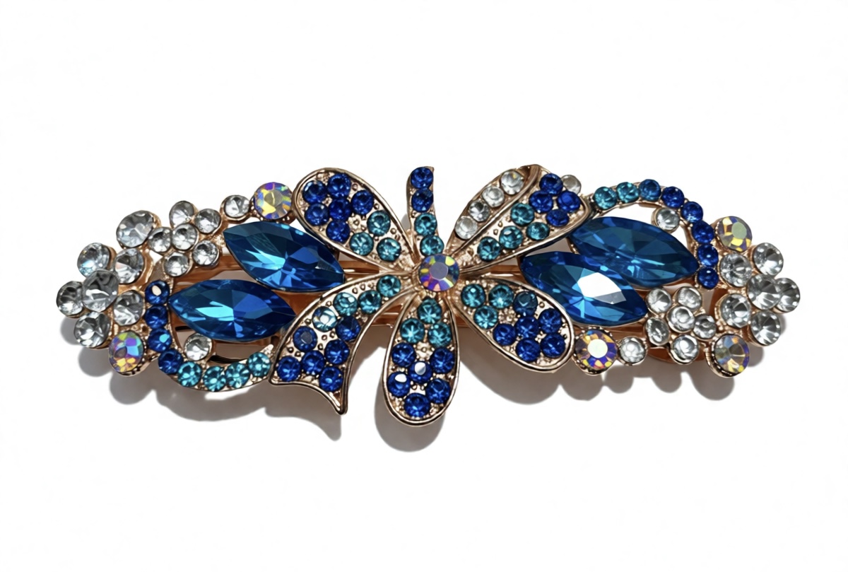Butterfly Crystal Hair Clip