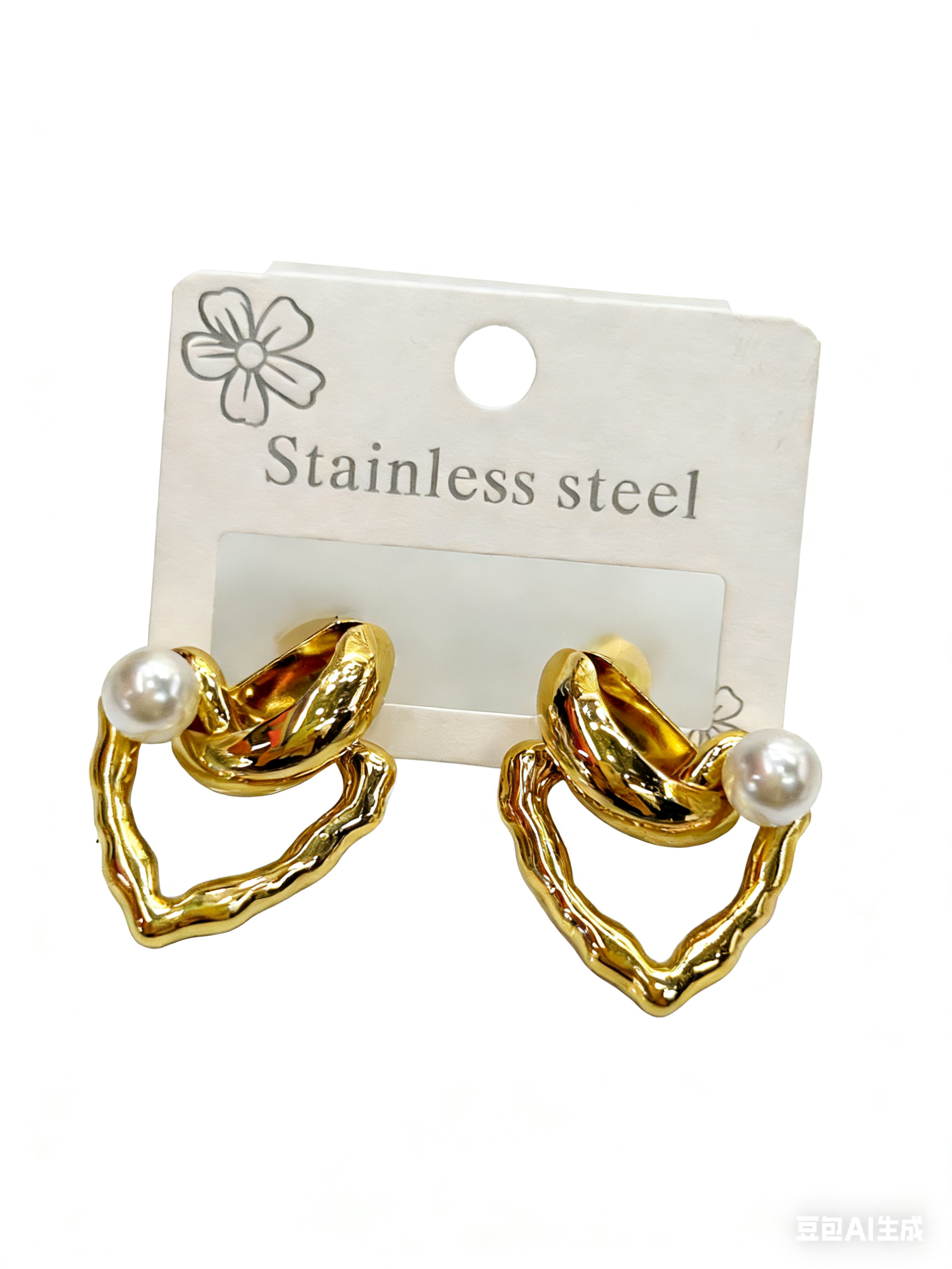Stainless Steel Earrings Set