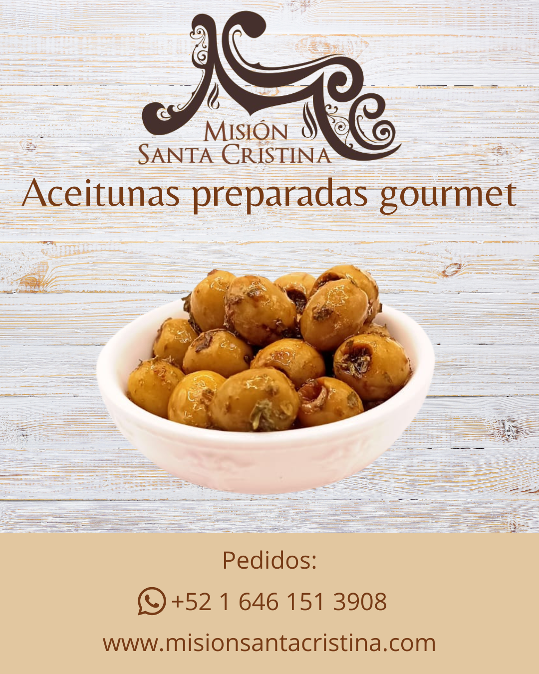 Aceitunas Marinadas Artesanales