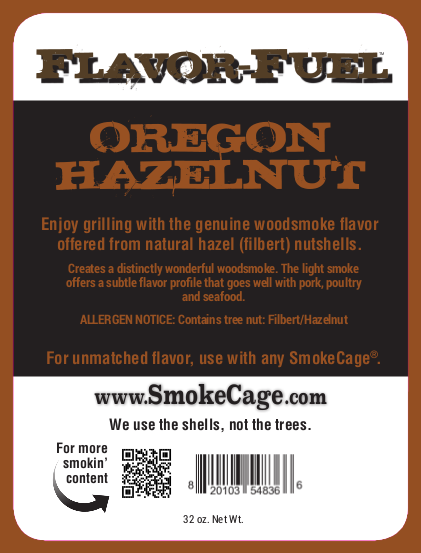 FlavorFuel® Hazelnut Nutshells