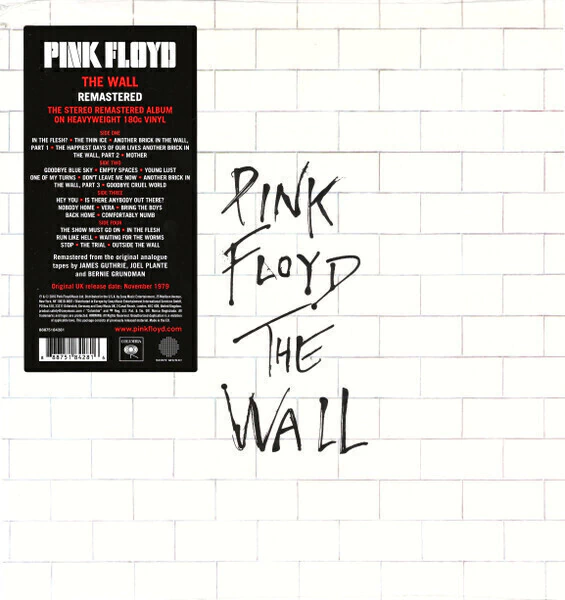 Pink Floyd The Wall Remastered Vinyl