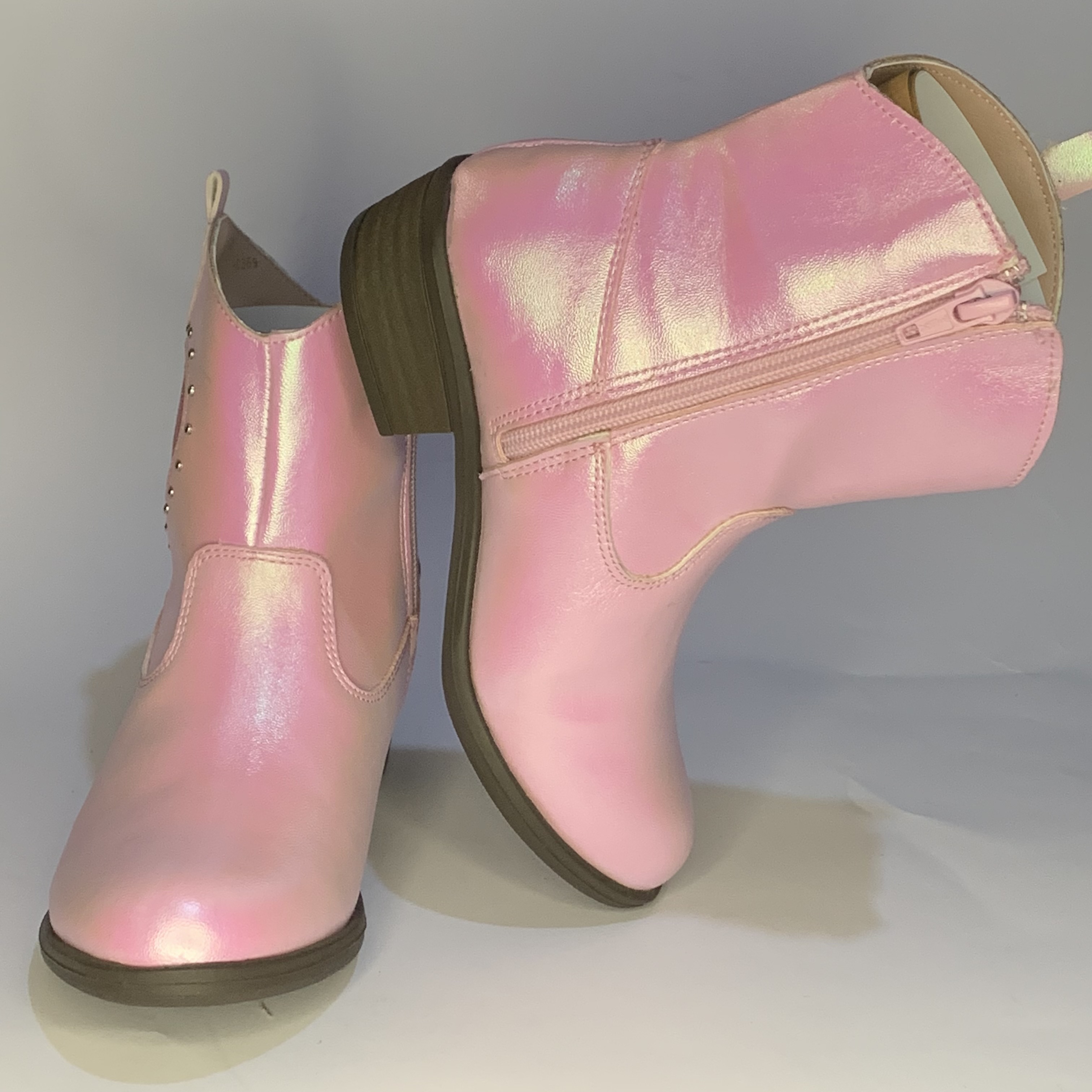 Bota vaquera con corazón