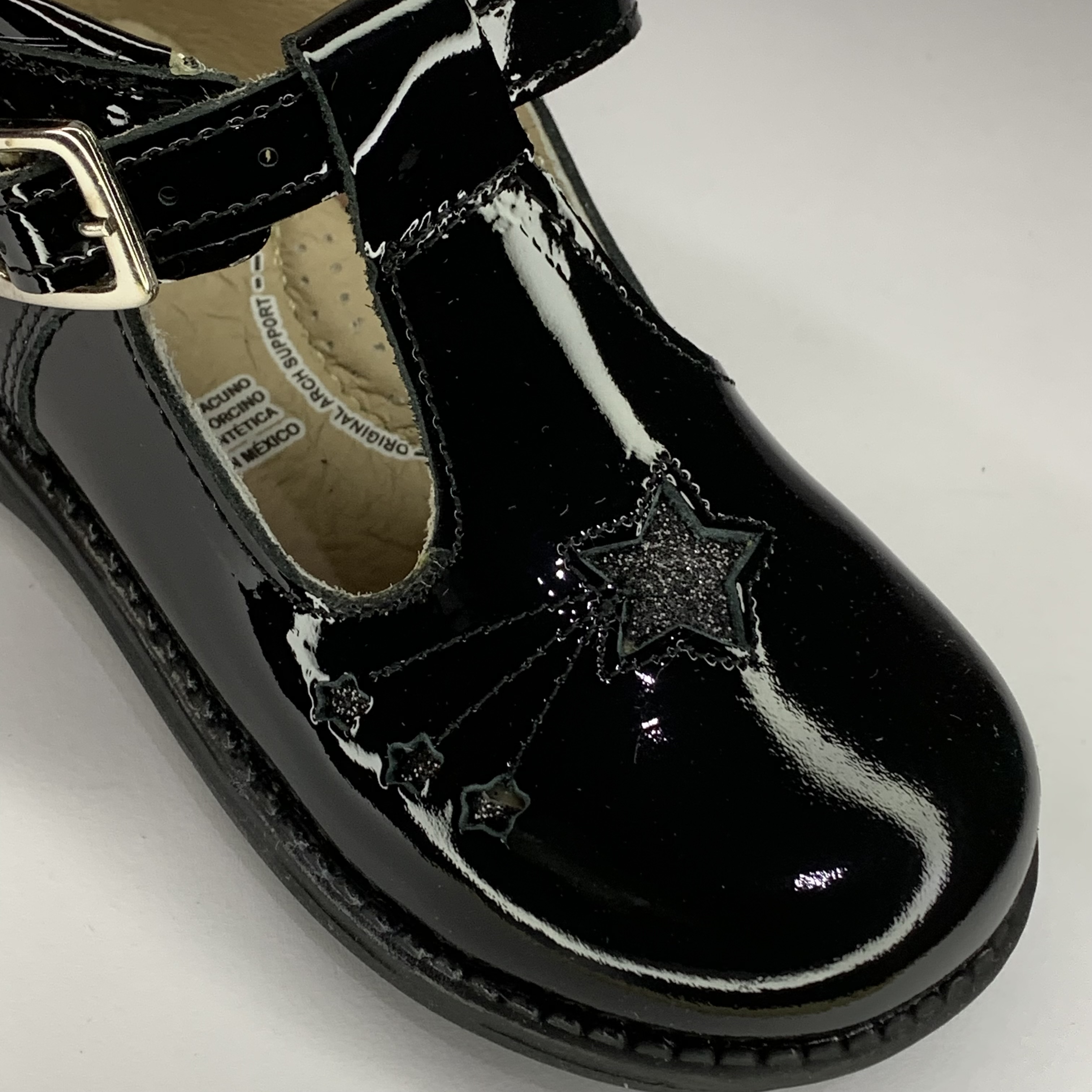 Zapatos charol negro DOGI