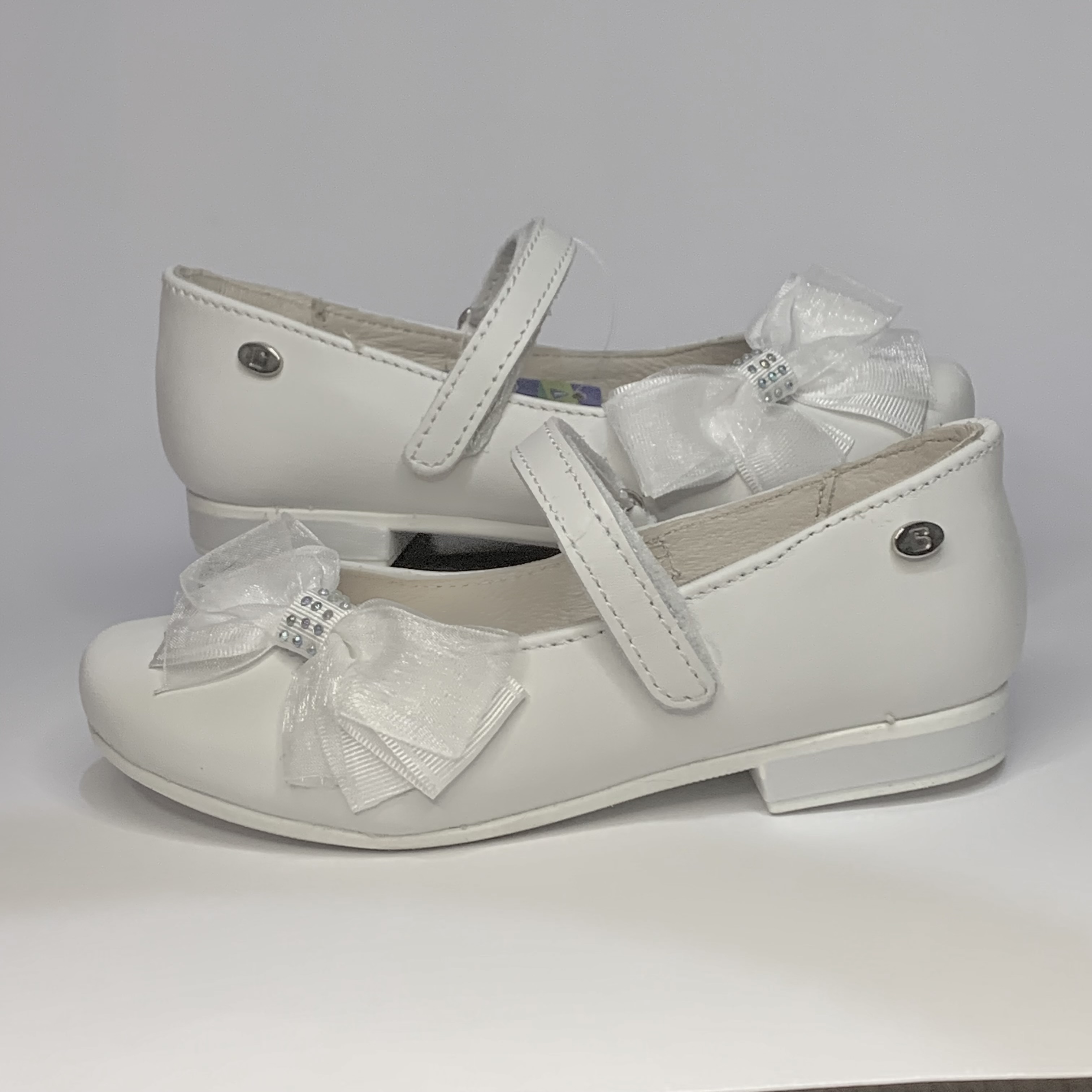 Zapatos de niña blancos COQUETA