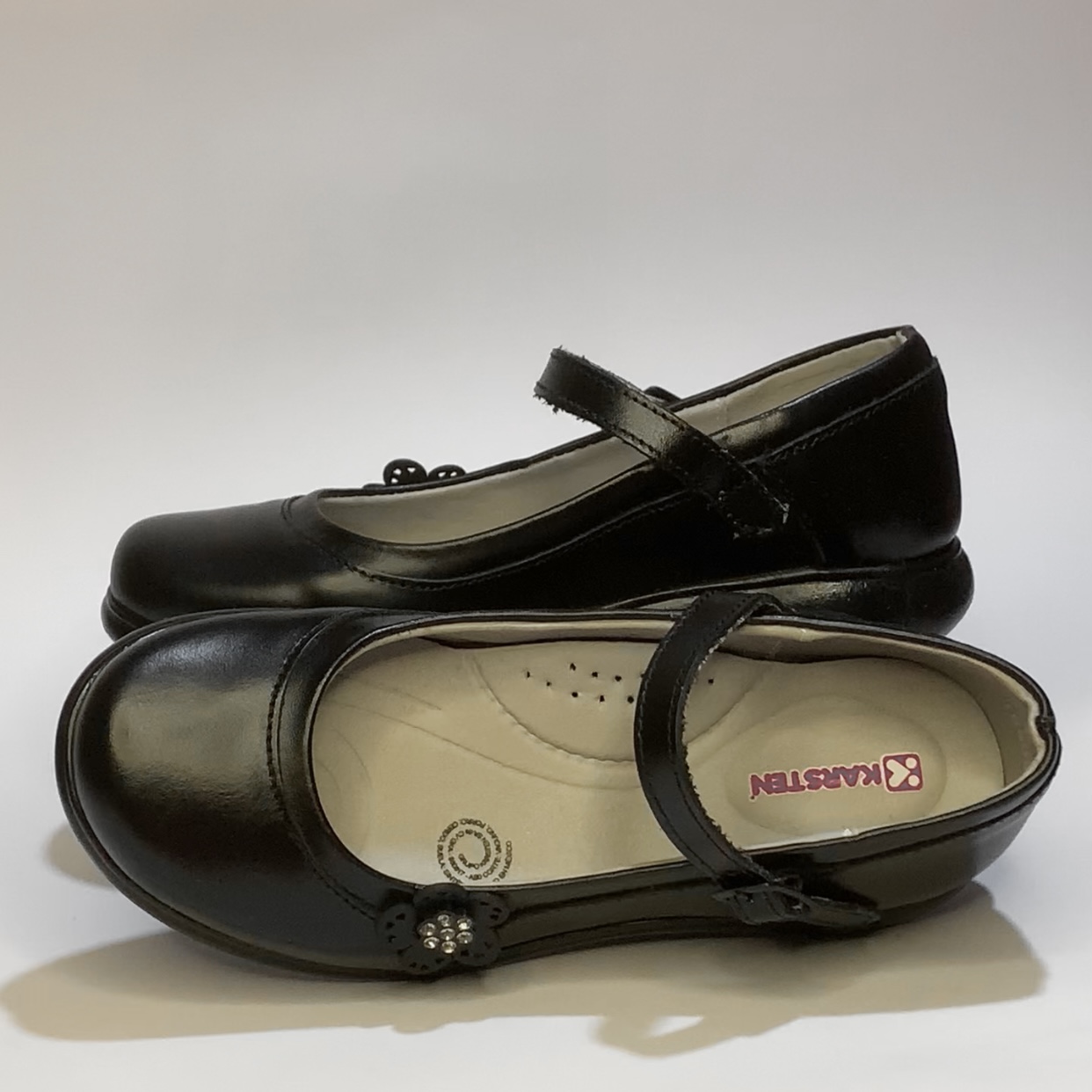 Zapato escolar negro para niña