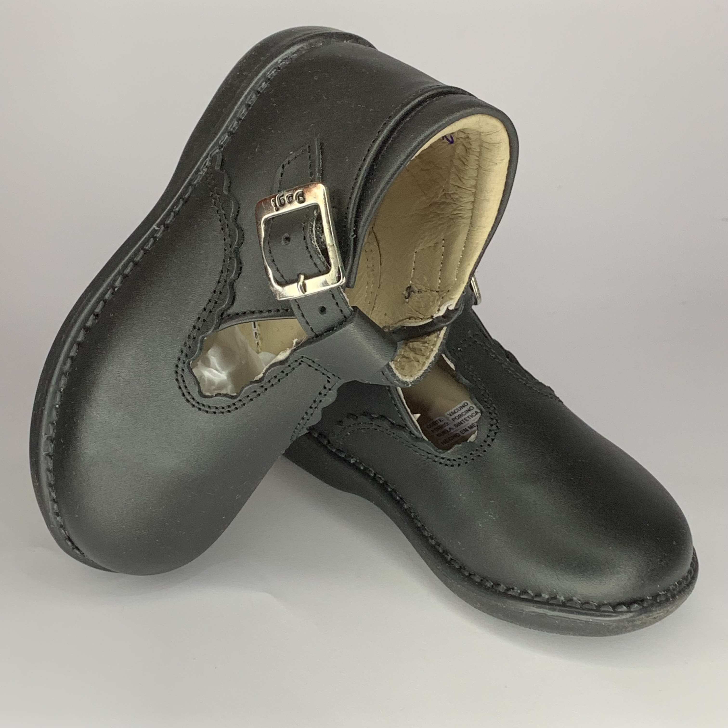 Zapato piel negro DOGI
